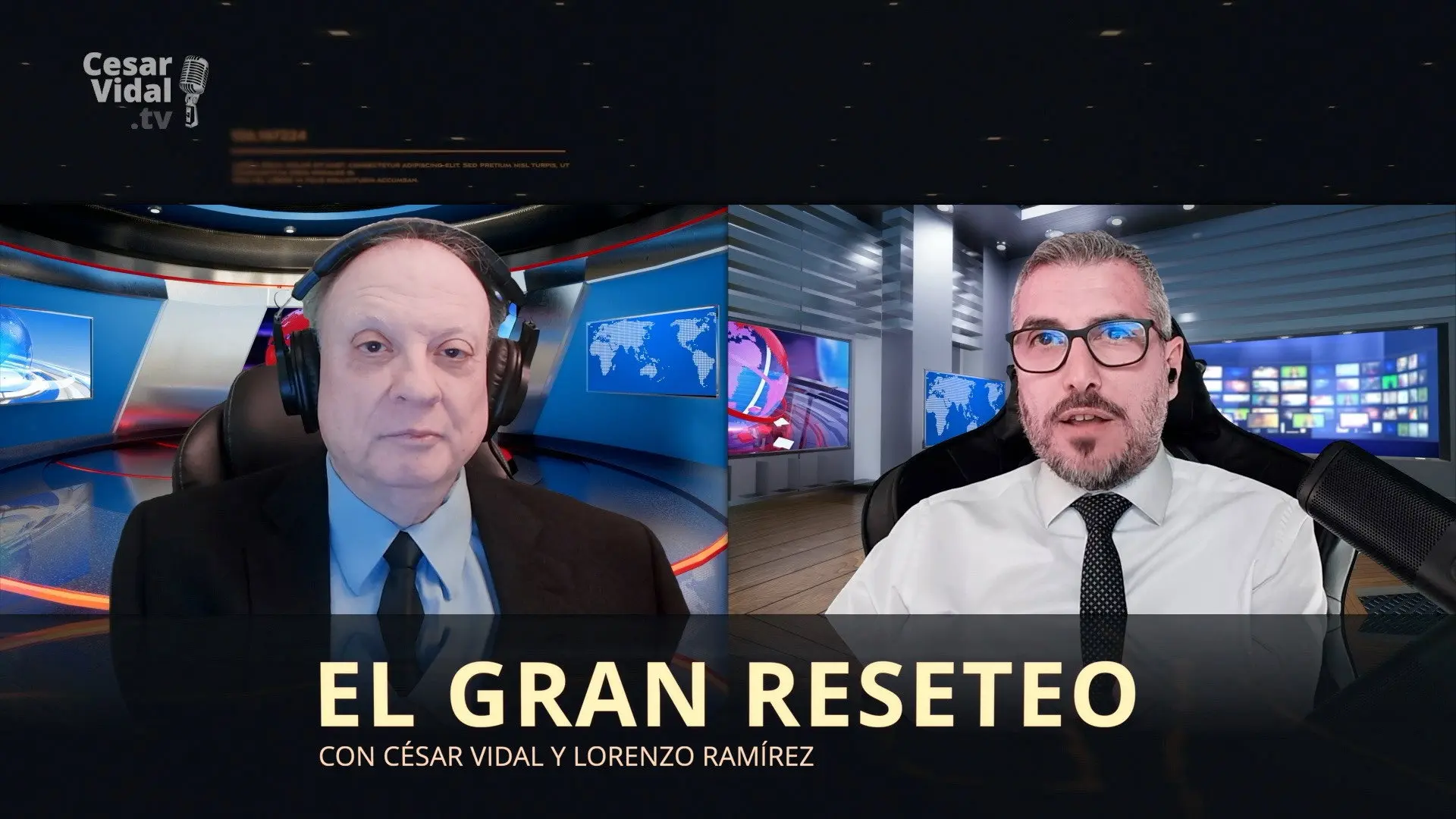 El Gran Reseteo backdrop