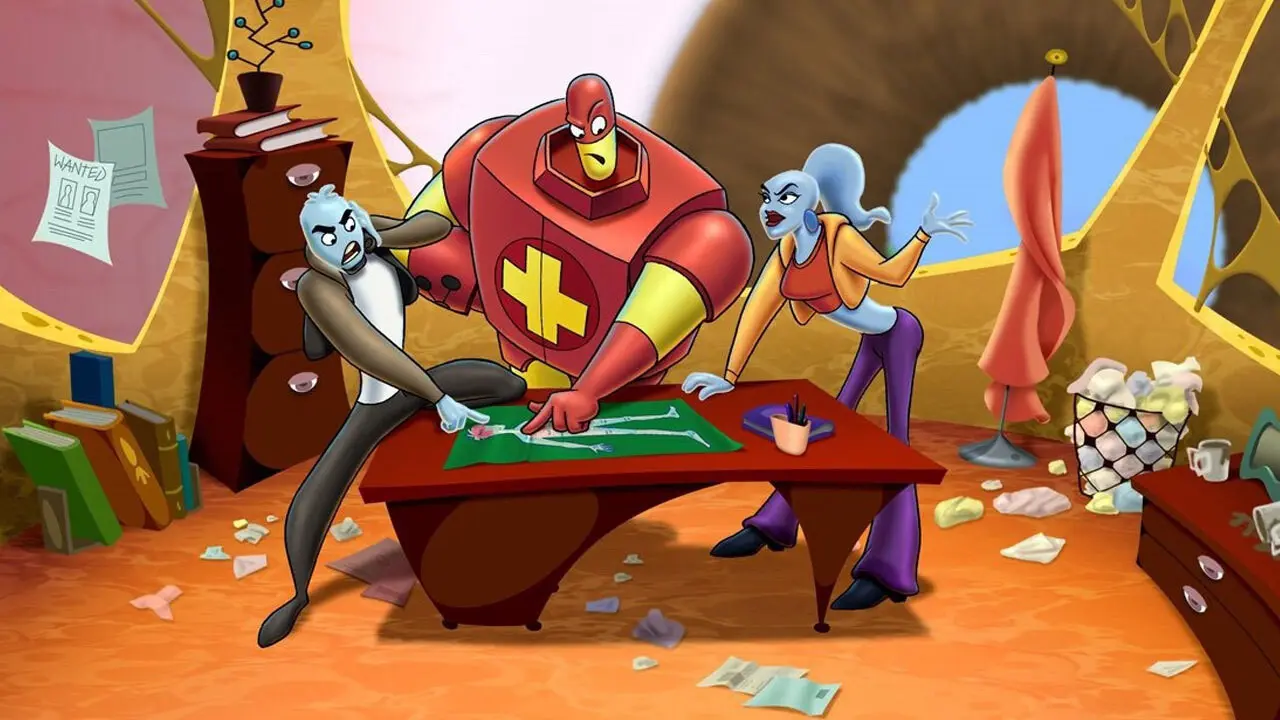 Ozzy & Drix backdrop