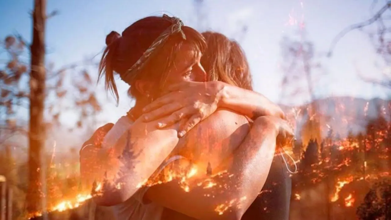 Abrazando la Patagonia backdrop