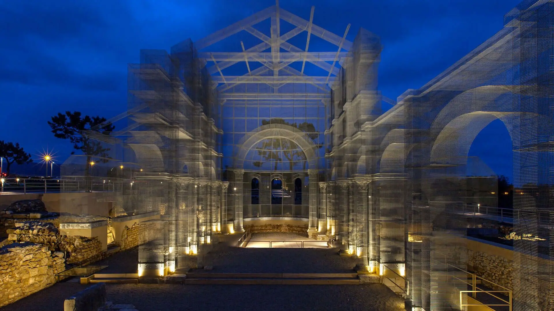 Architectures backdrop