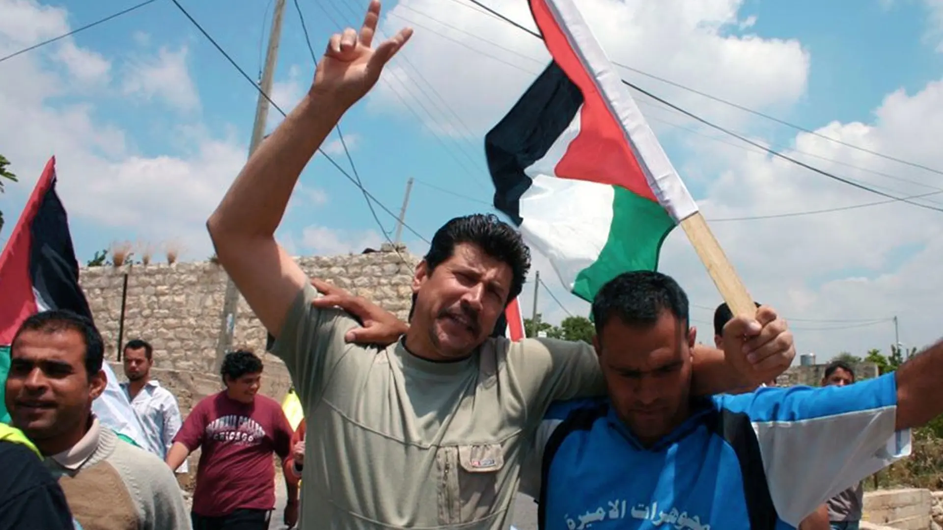 The World in Front backdrop