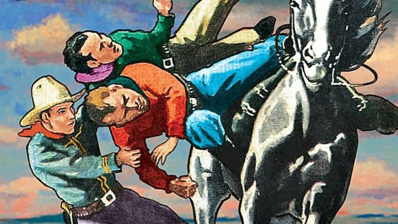 Adventures of the Texas Kid: Border Ambush backdrop