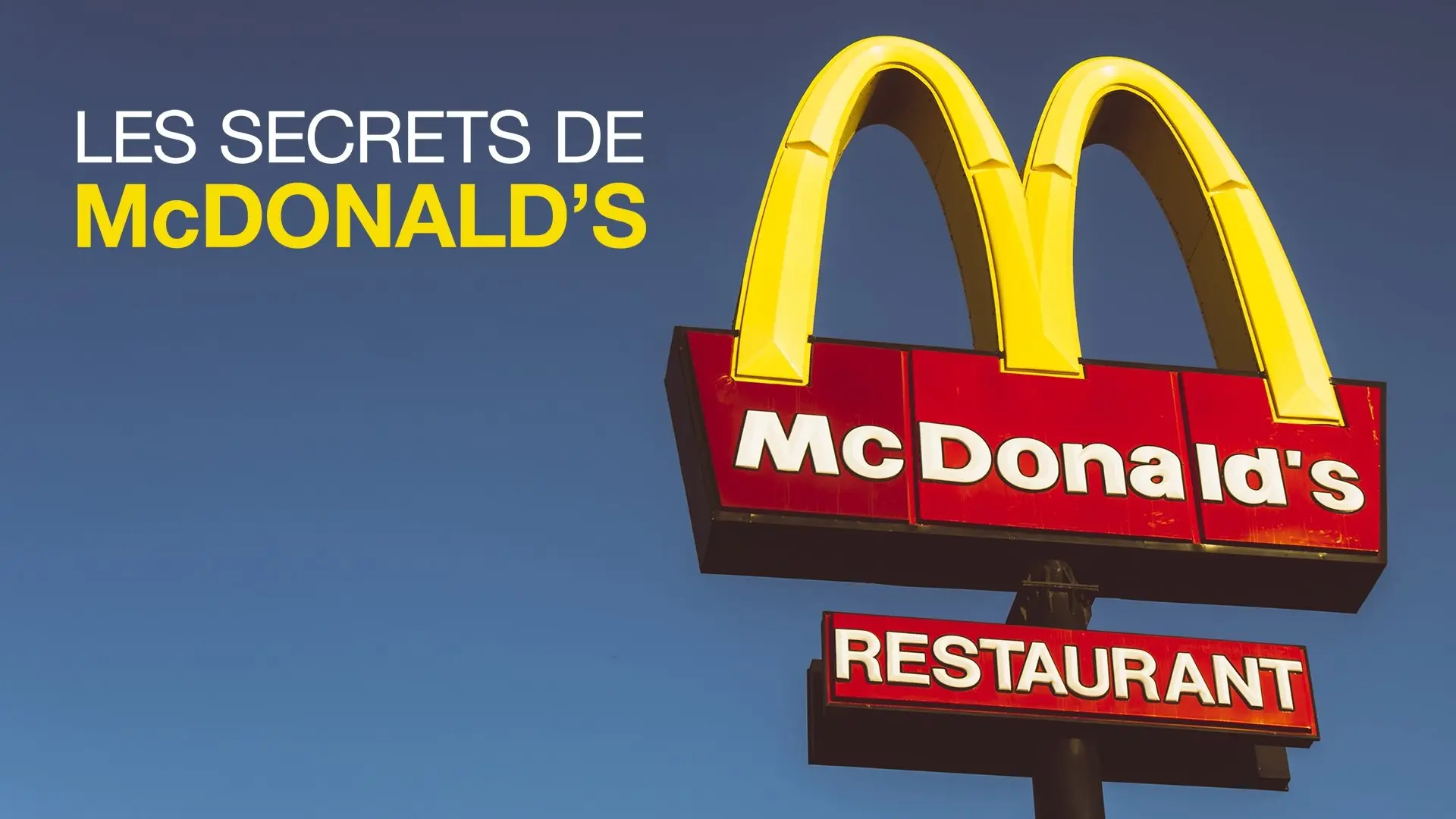 Secrets of McDonald's: 50 Years of the Big Mac backdrop