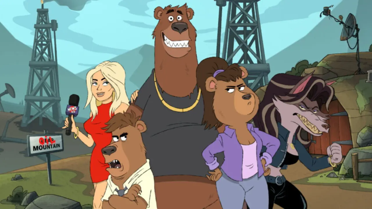 Breaking Bear backdrop