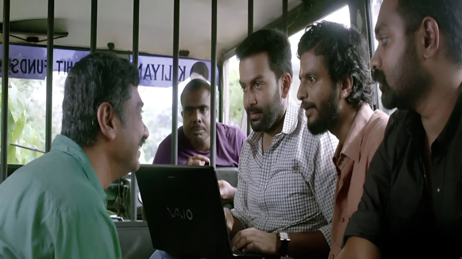 Sapthamashree Thaskaraha backdrop