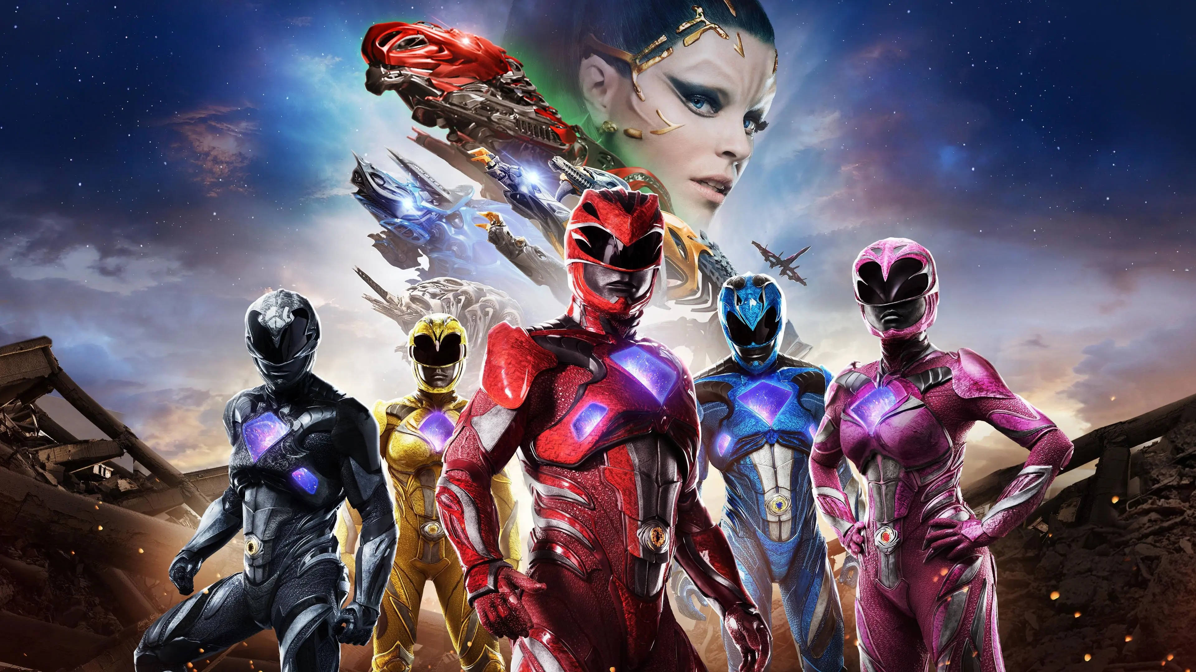 Power Rangers backdrop