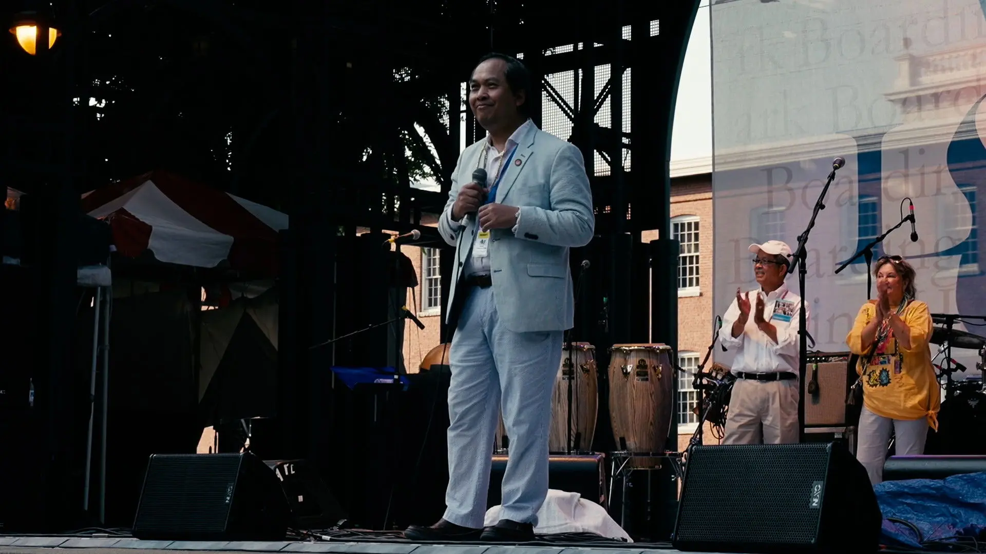 Mayor of Lowell backdrop