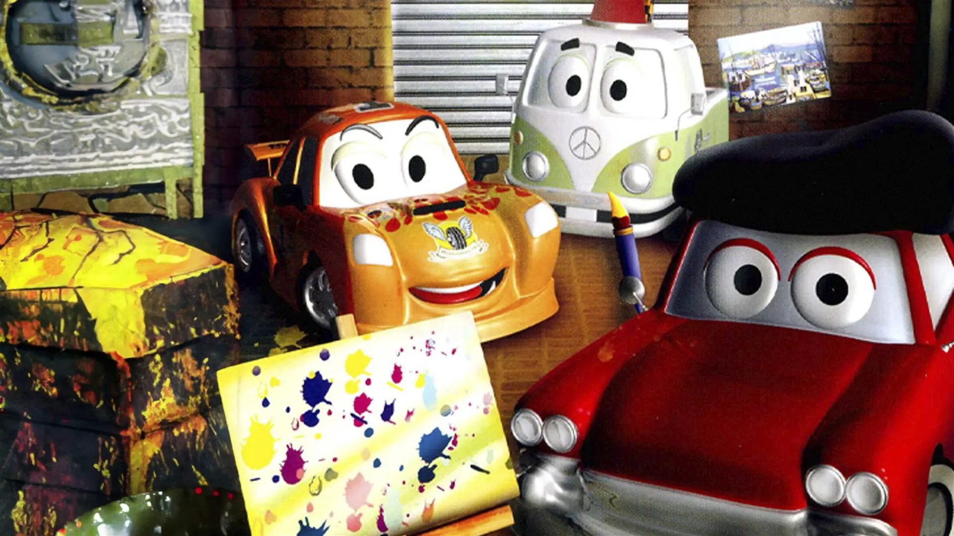 The Little Cars 7: Revved Up and Ready to Go backdrop