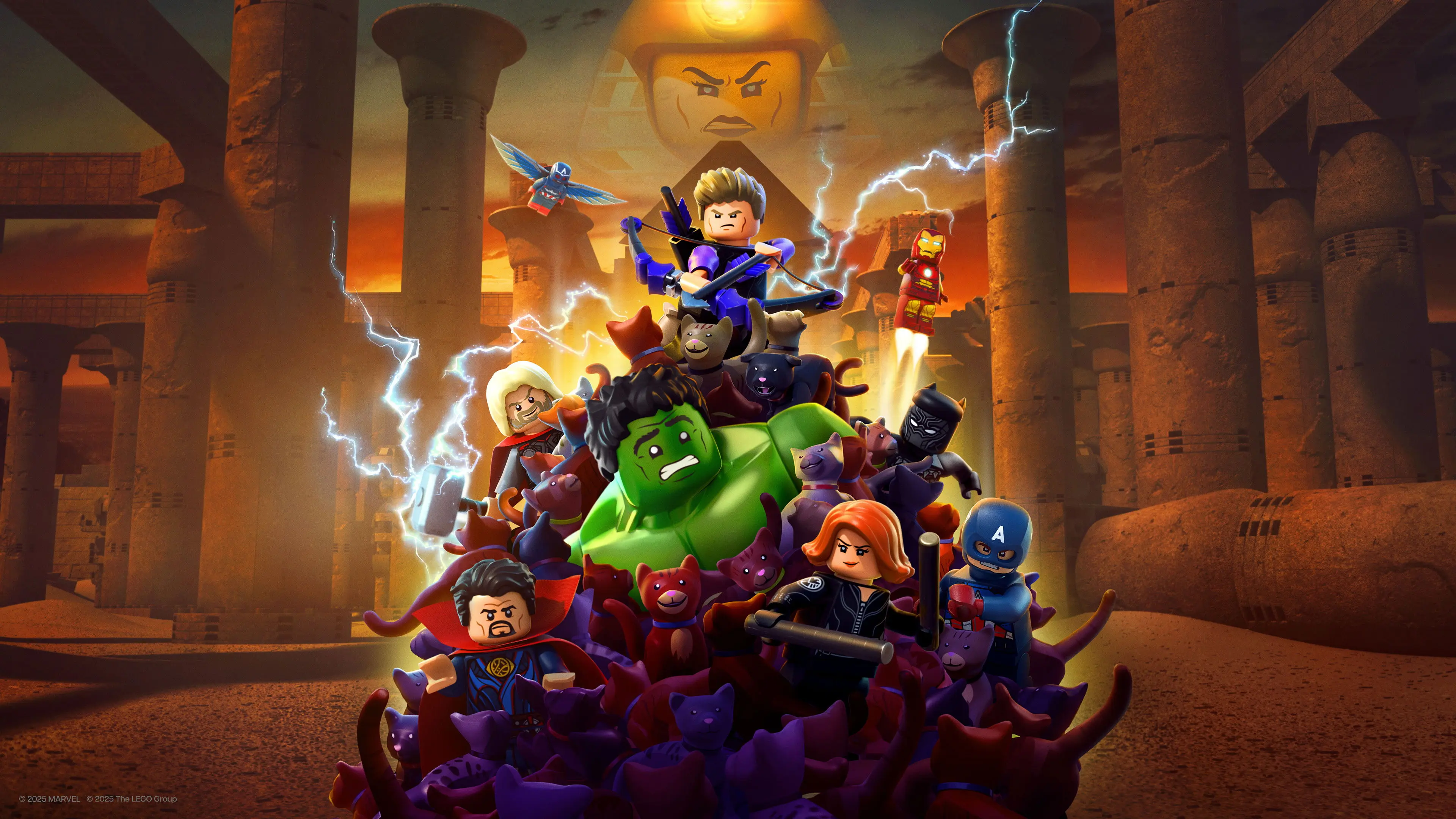 LEGO Marvel Avengers: Strange Tails backdrop
