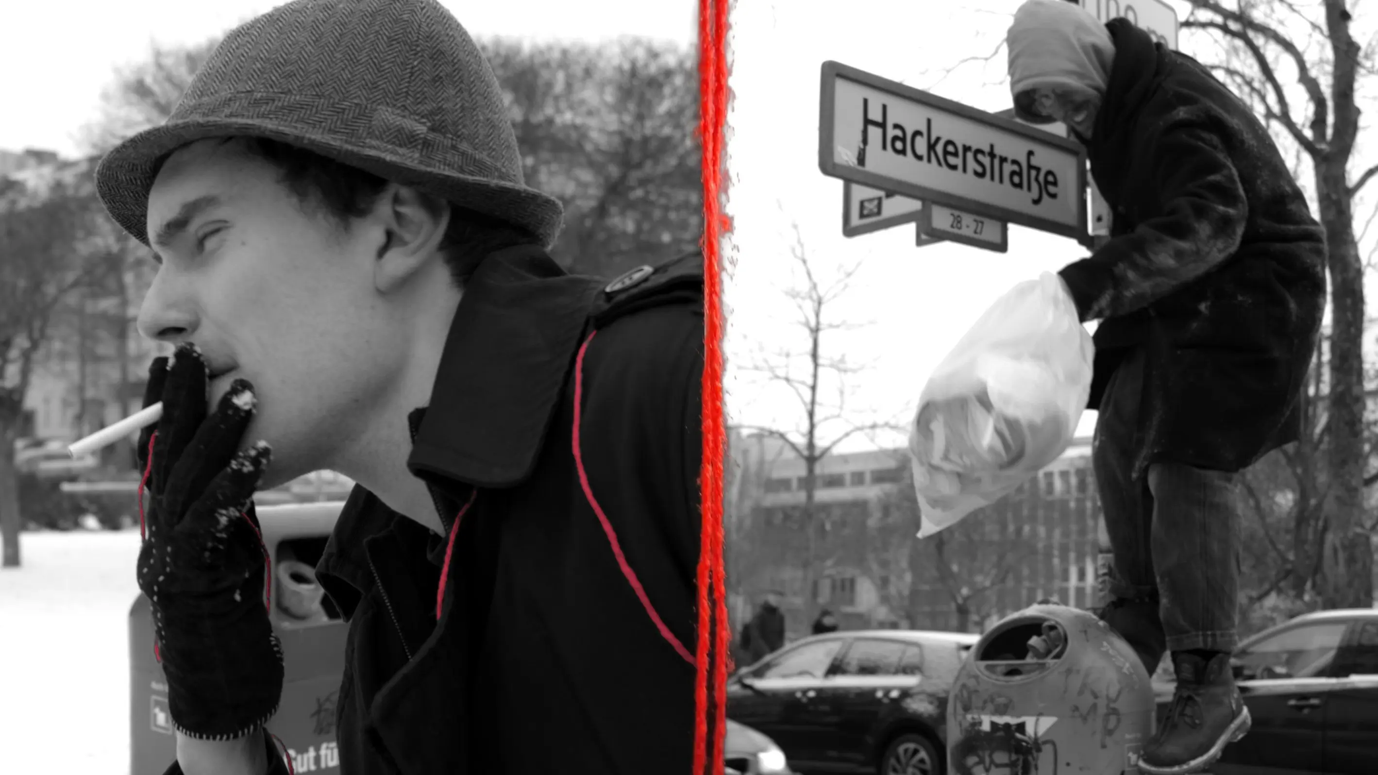 Der Rote Faden backdrop