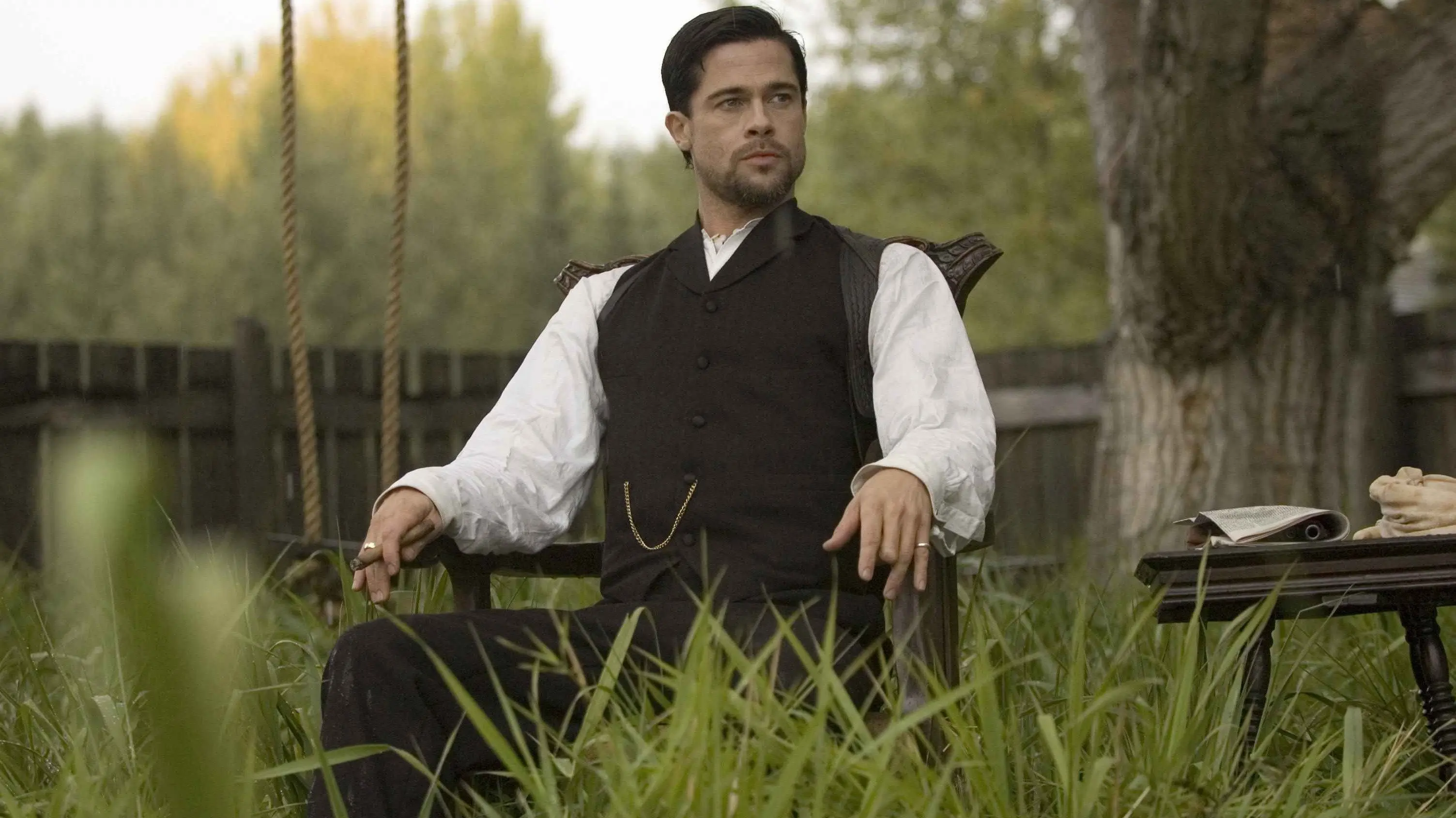 The Assassination of Jesse James by the Coward Robert Ford backdrop