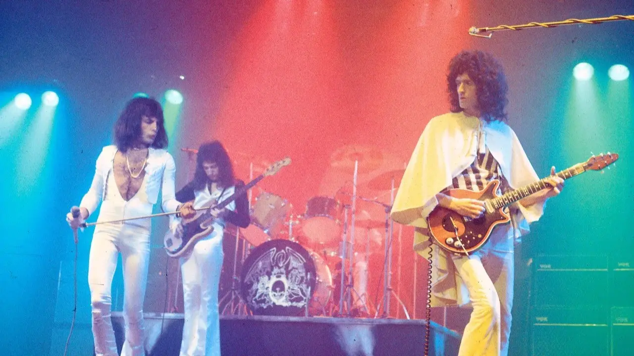 Queen - Live at Hammersmith Odeon 1979 backdrop