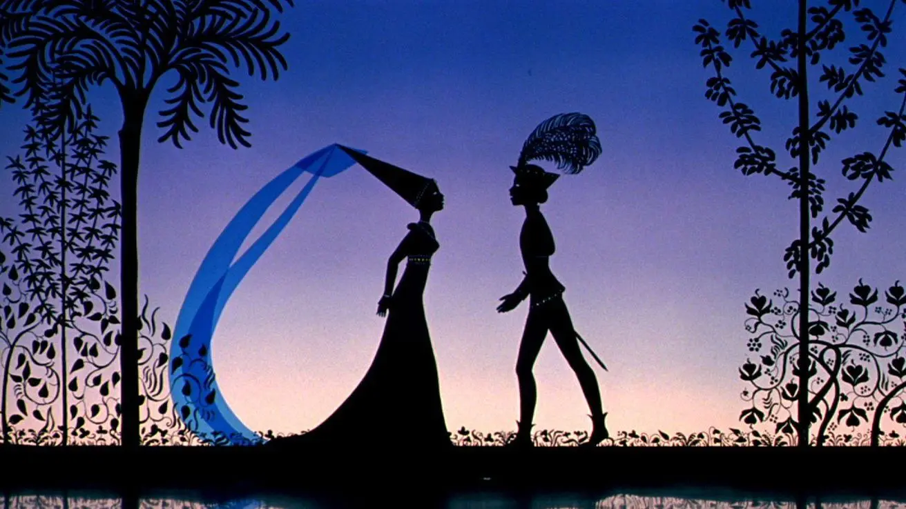 The Maid and the Magician backdrop