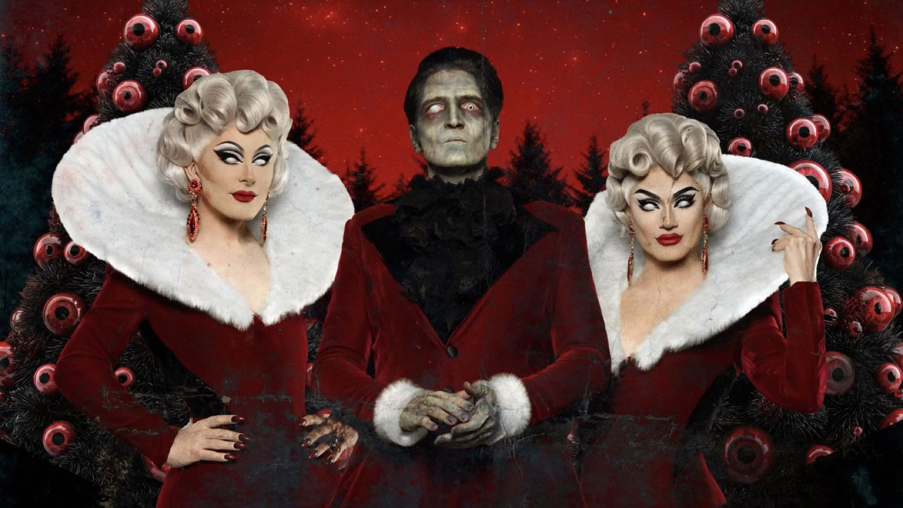 The Boulet Brothers' Holiday of Horrors backdrop