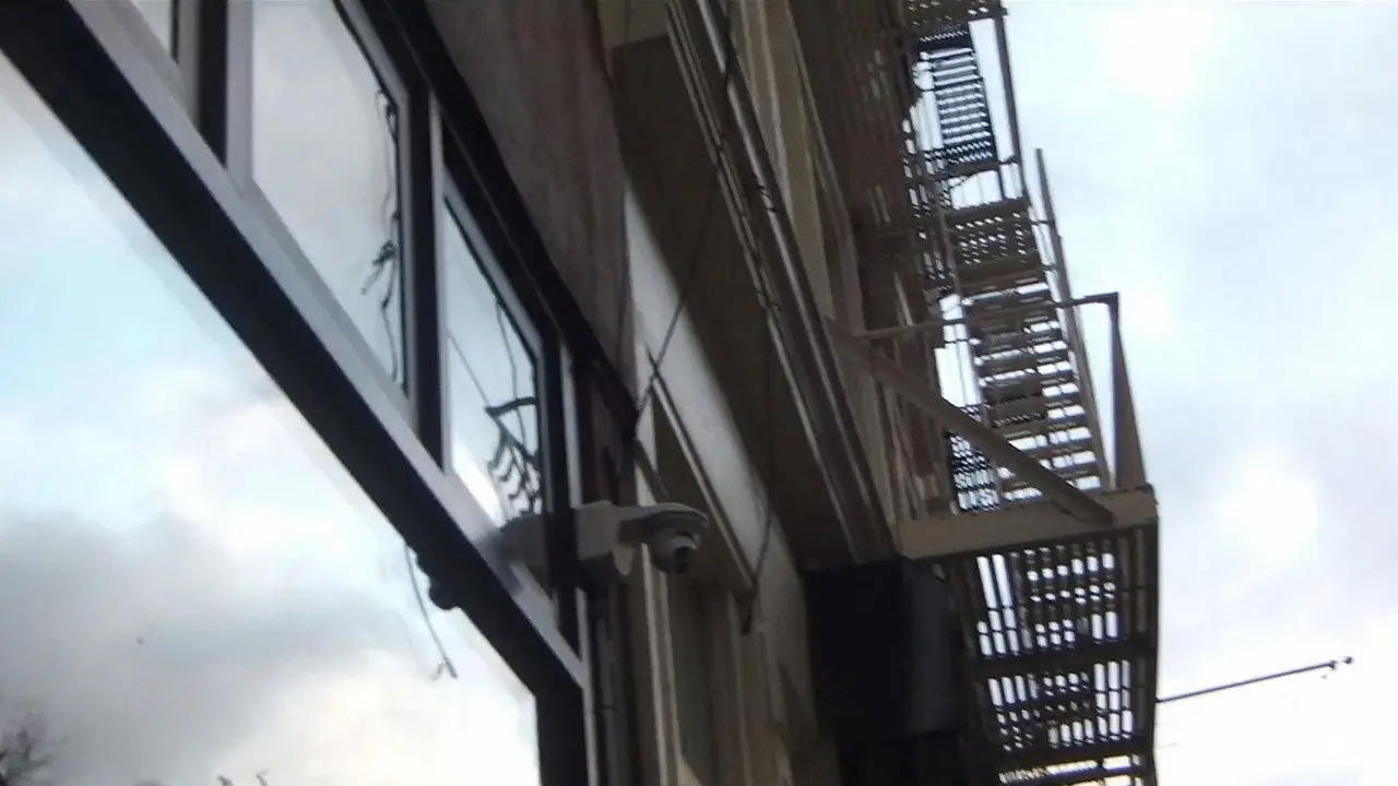 Fire Escape backdrop