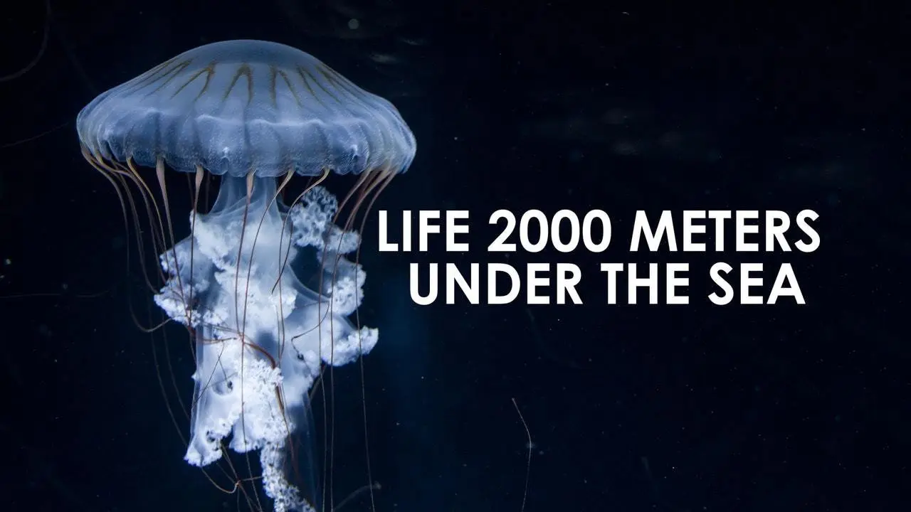 Life 2,000 Meters Under the Sea backdrop