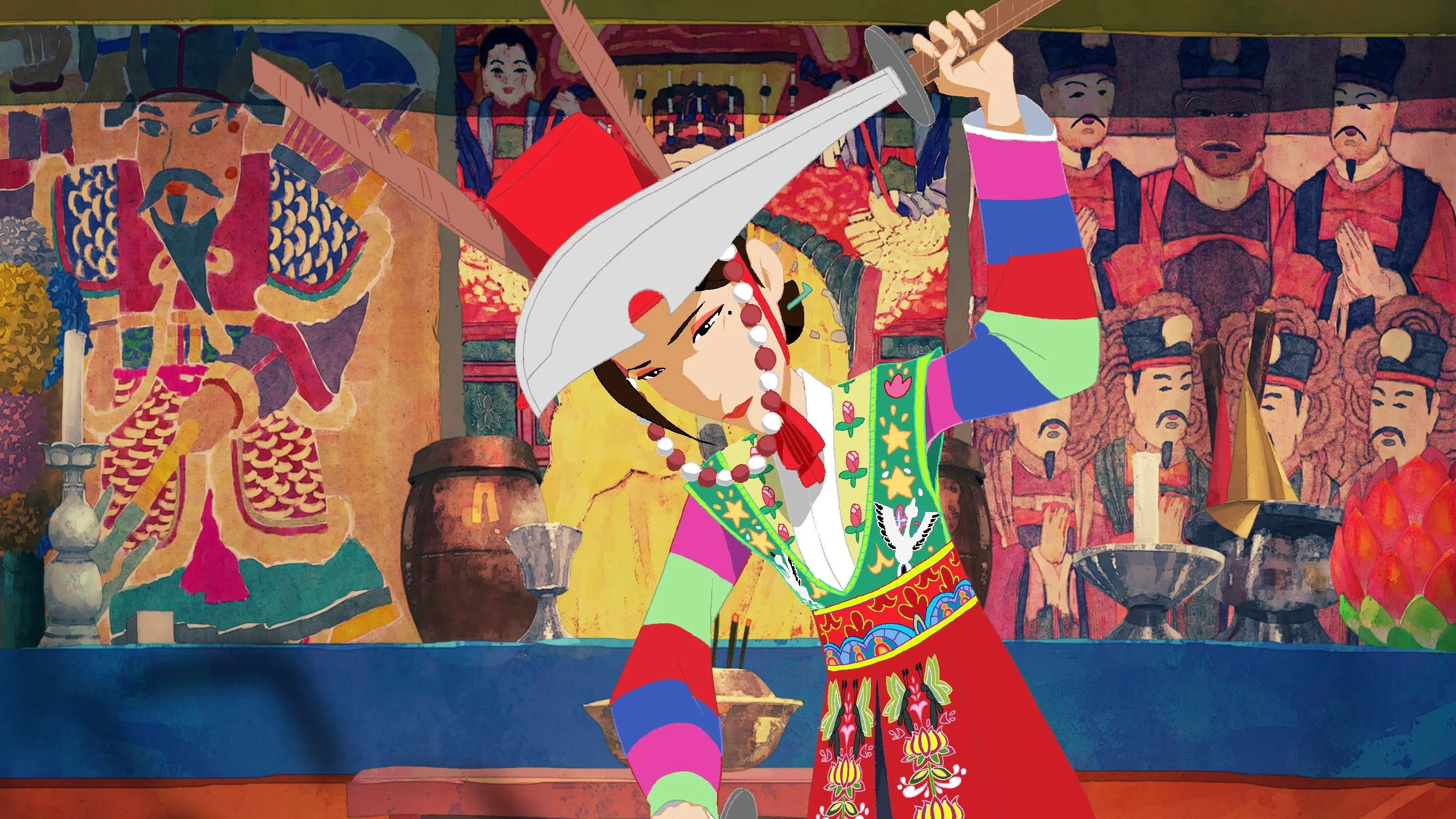 The Shaman Sorceress backdrop