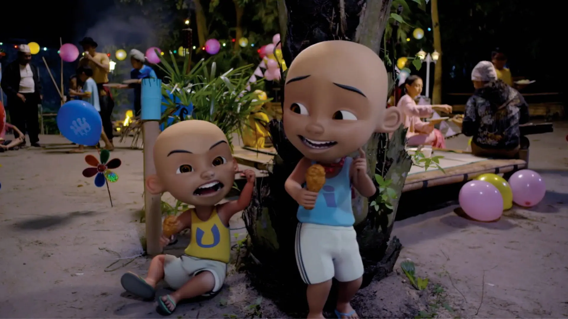 Upin & Ipin: Jeng Jeng Jeng! backdrop