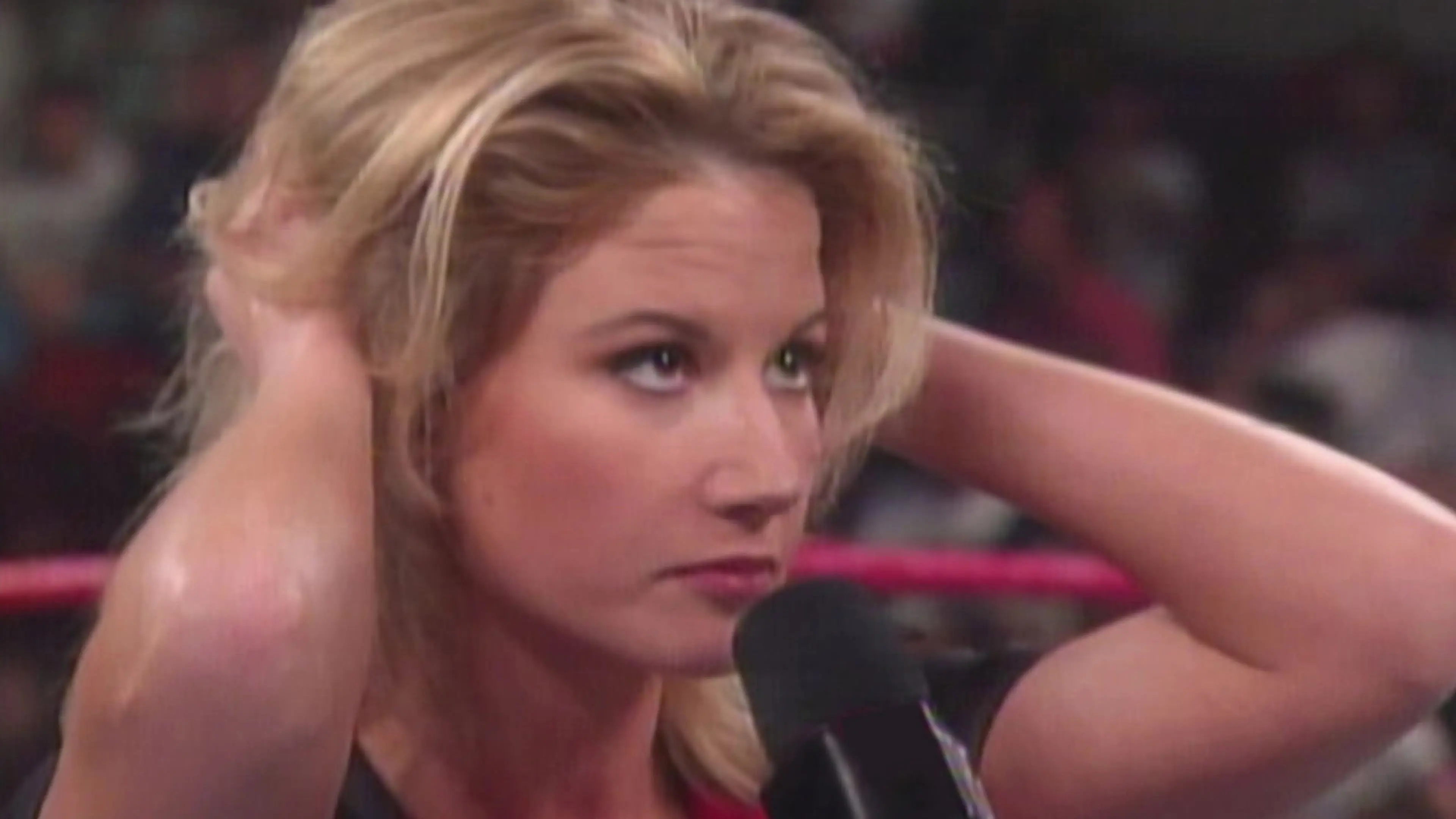 WWE Sunny backdrop