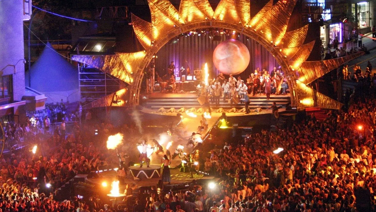 Cirque du Soleil: Midnight Sun backdrop