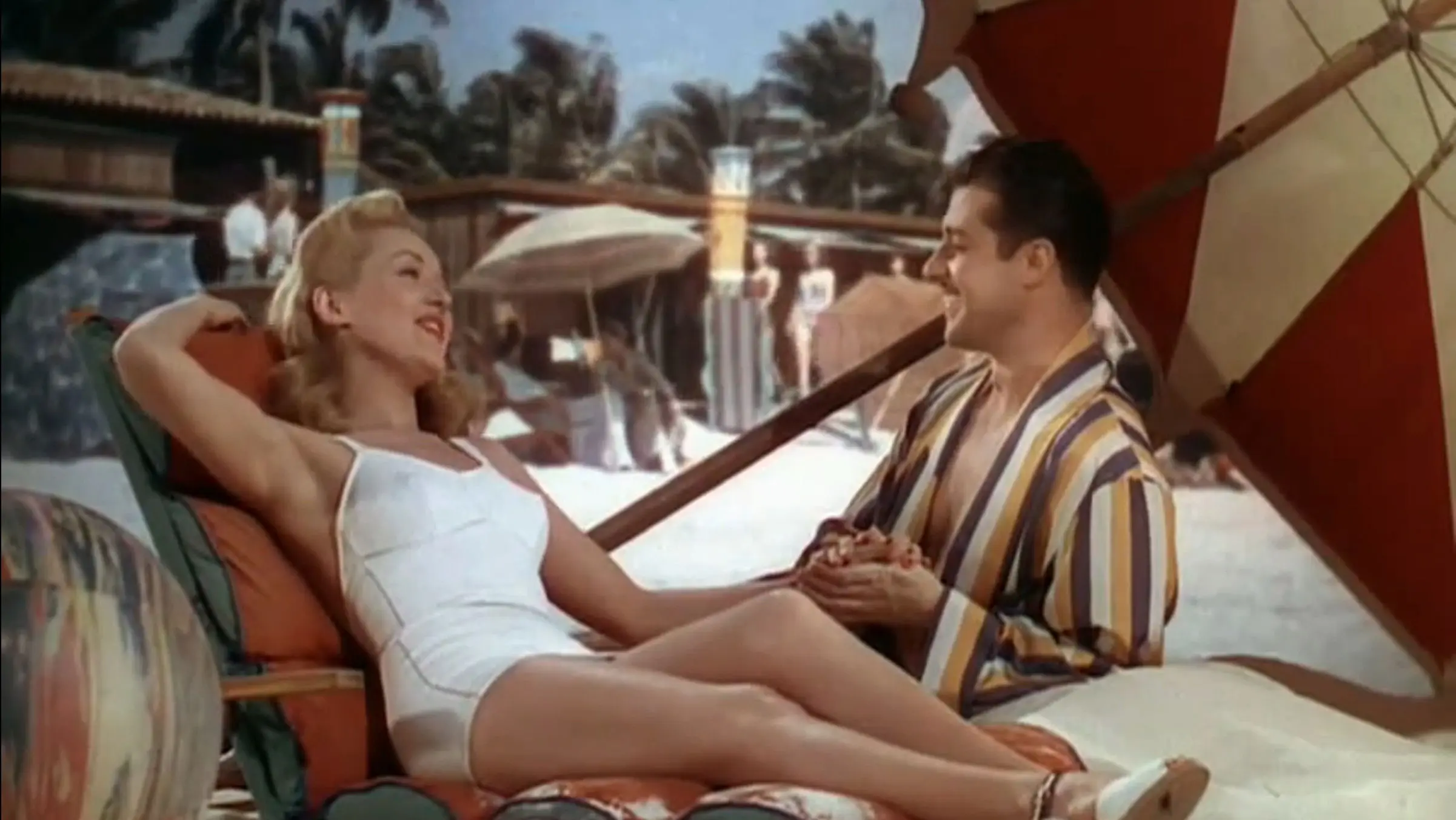 Moon Over Miami backdrop