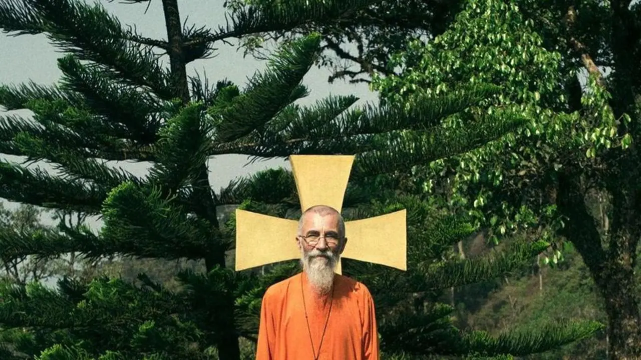 Father Lenin backdrop