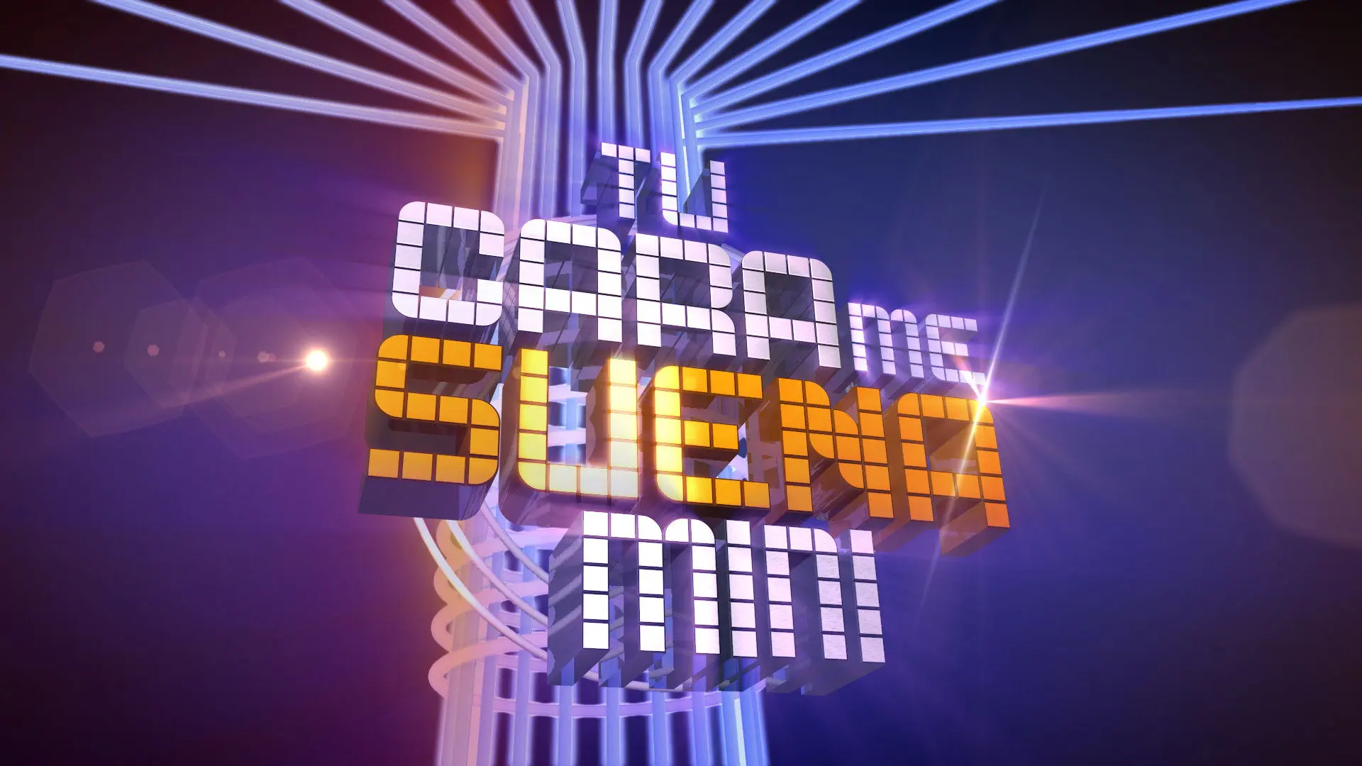 Tu cara me suena mini backdrop