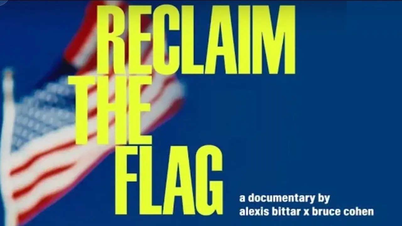 Reclaim the Flag backdrop