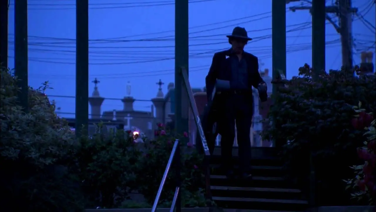 The Man of a Thousand Songs backdrop