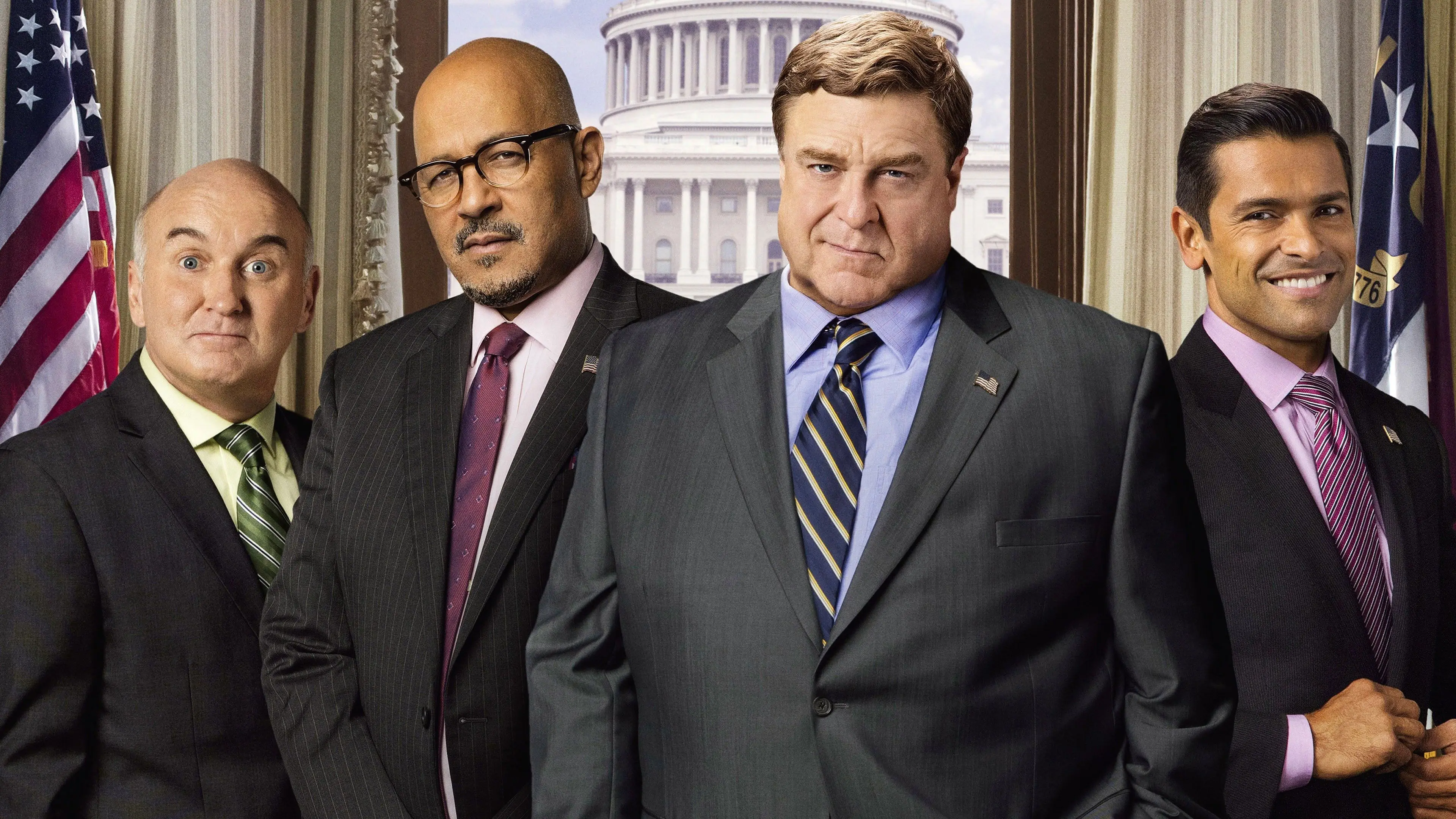 Alpha House backdrop