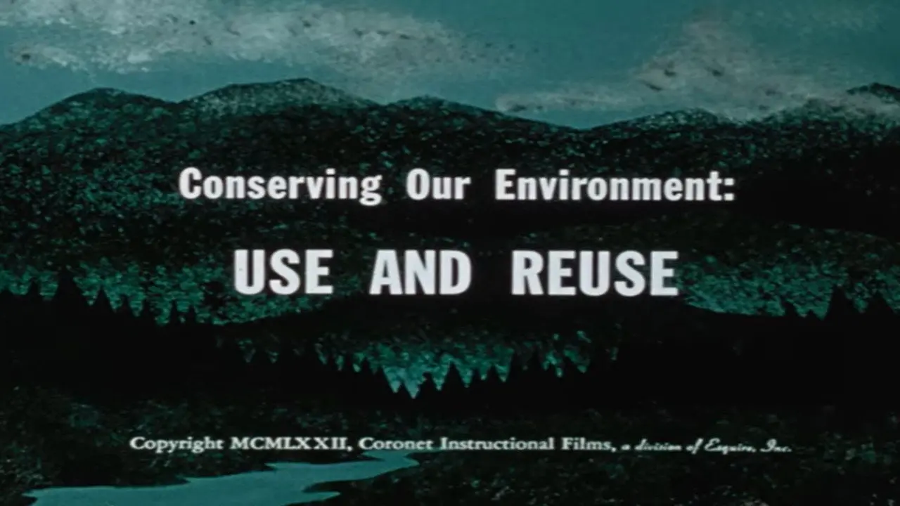Conserving Our Environment: Use and Reuse backdrop