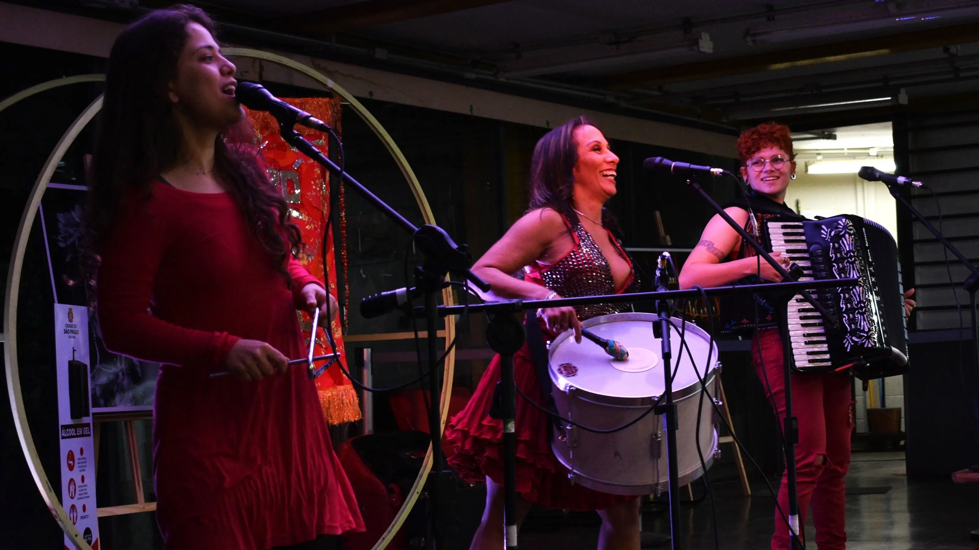 Sala de Reboco backdrop