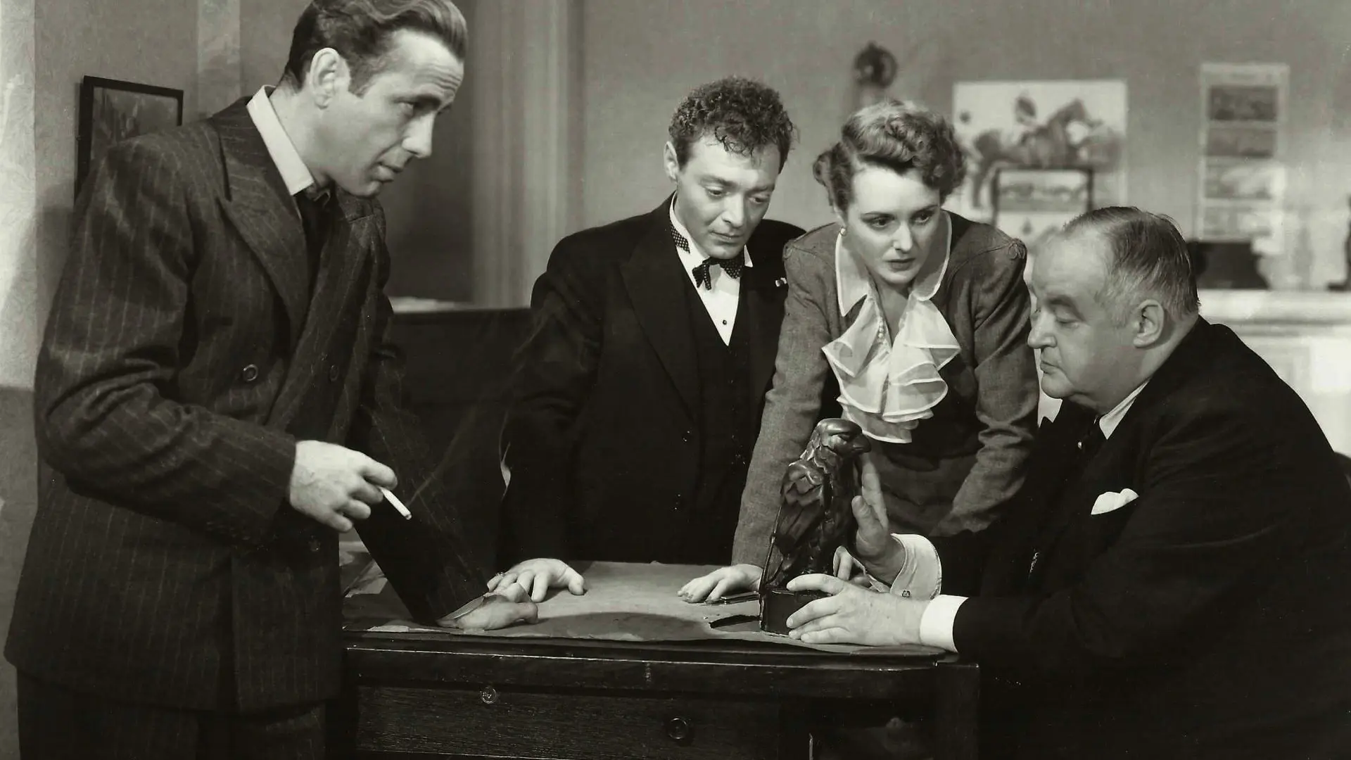 The Maltese Falcon backdrop