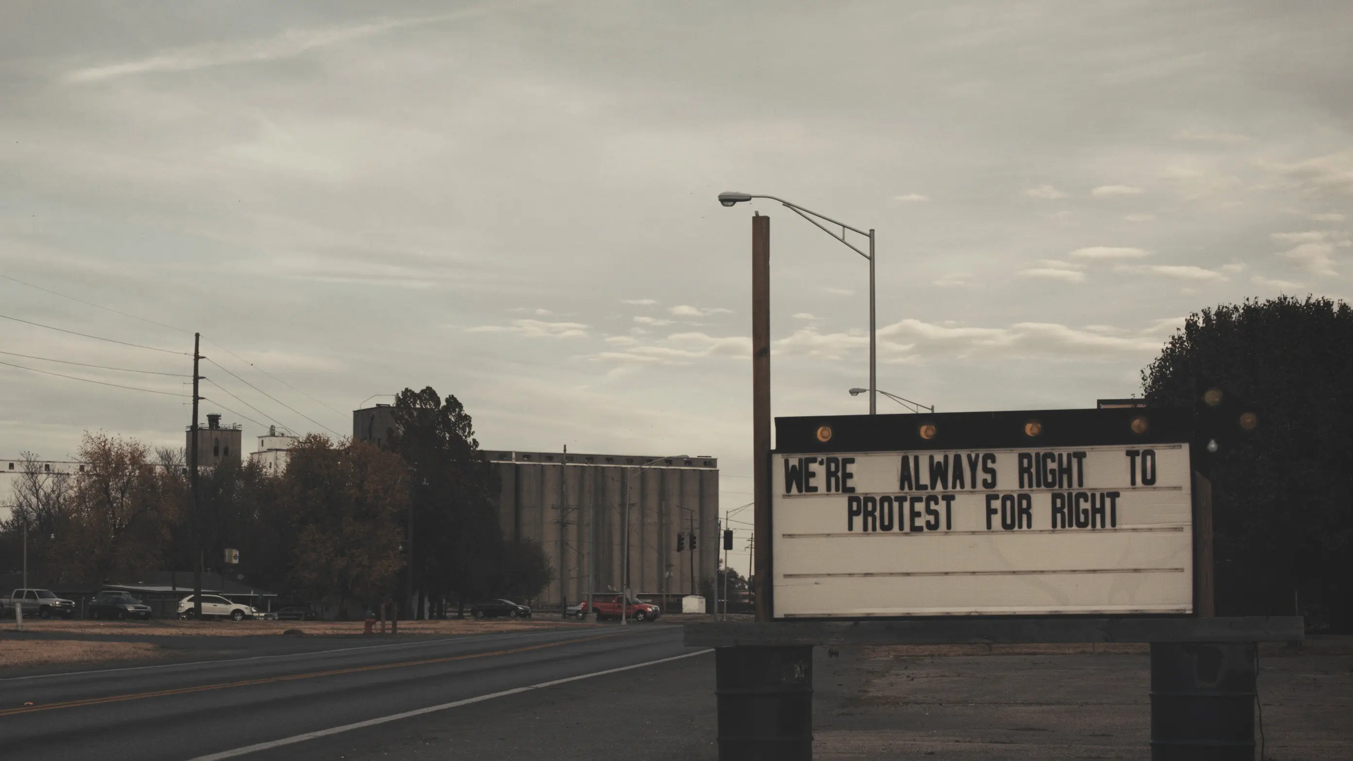 The Past Is Never Dead backdrop