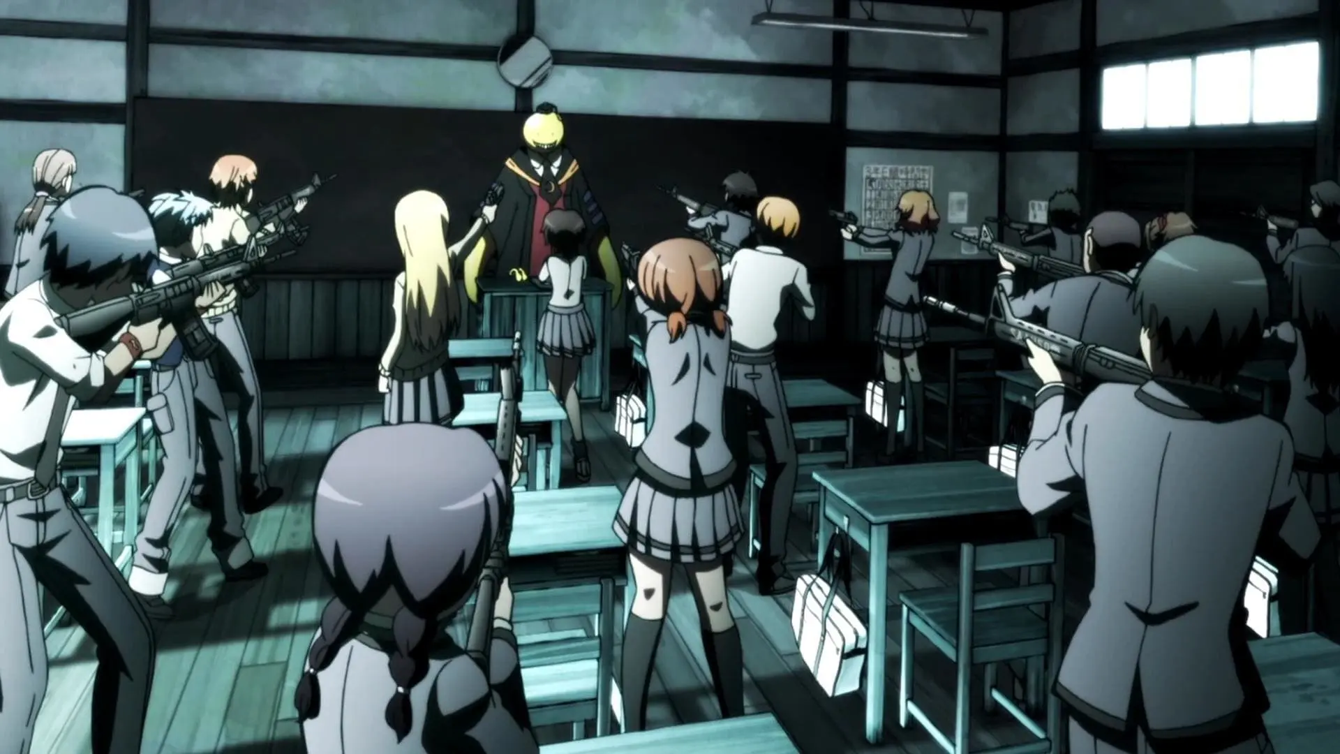 Assassination Classroom backdrop