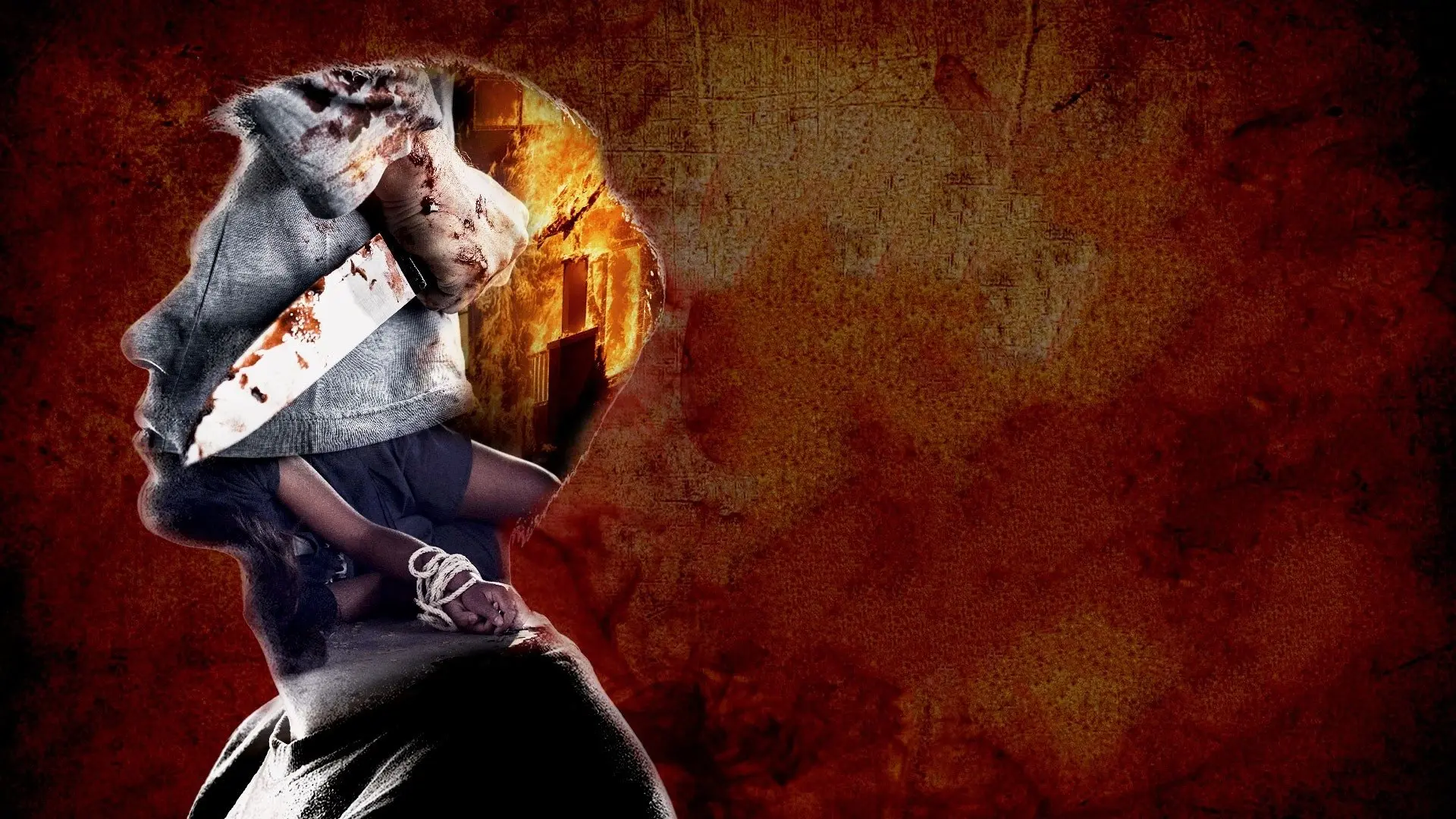 Making a Serial Killer backdrop