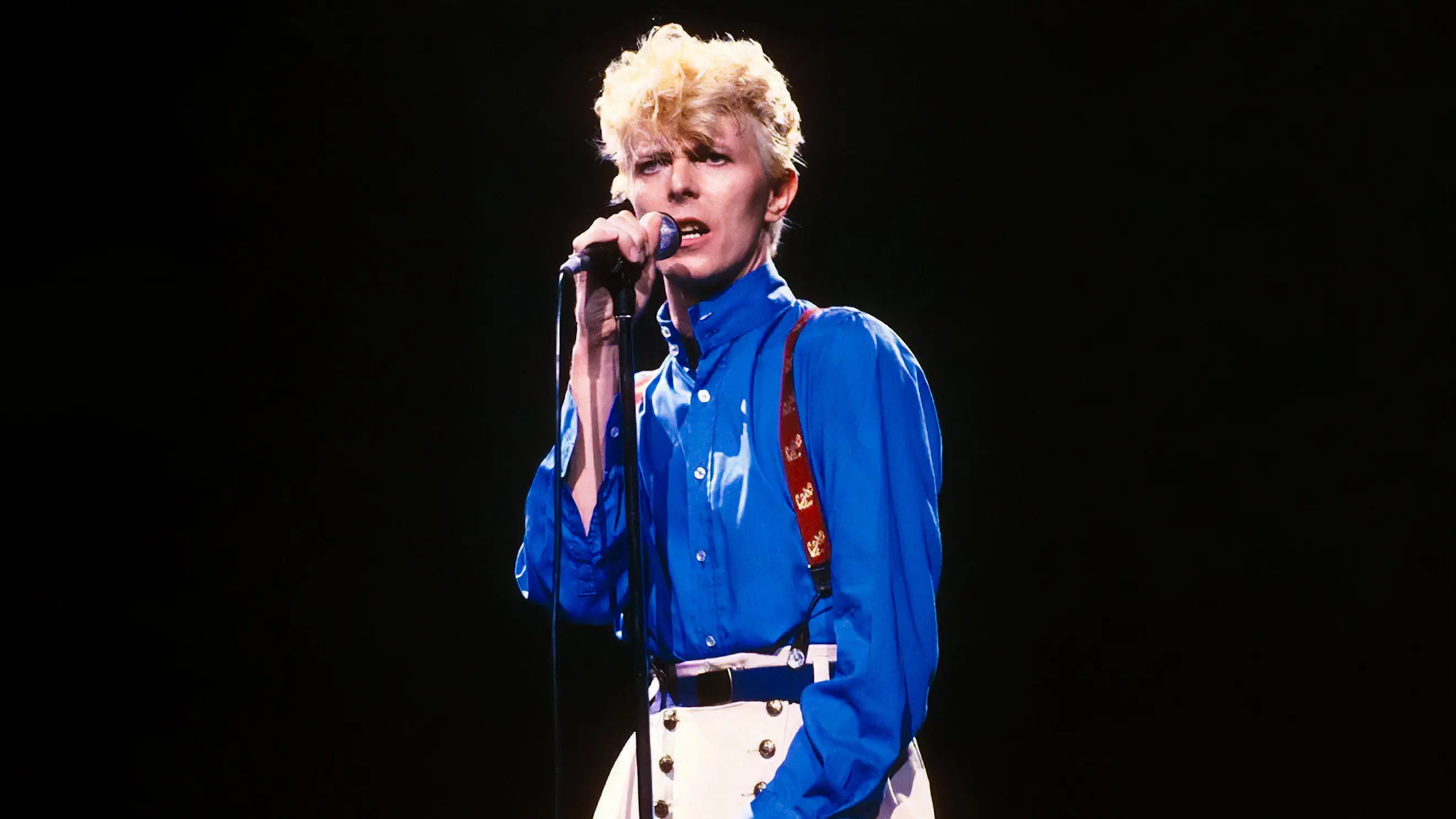 David Bowie: Serious Moonlight Sydney backdrop