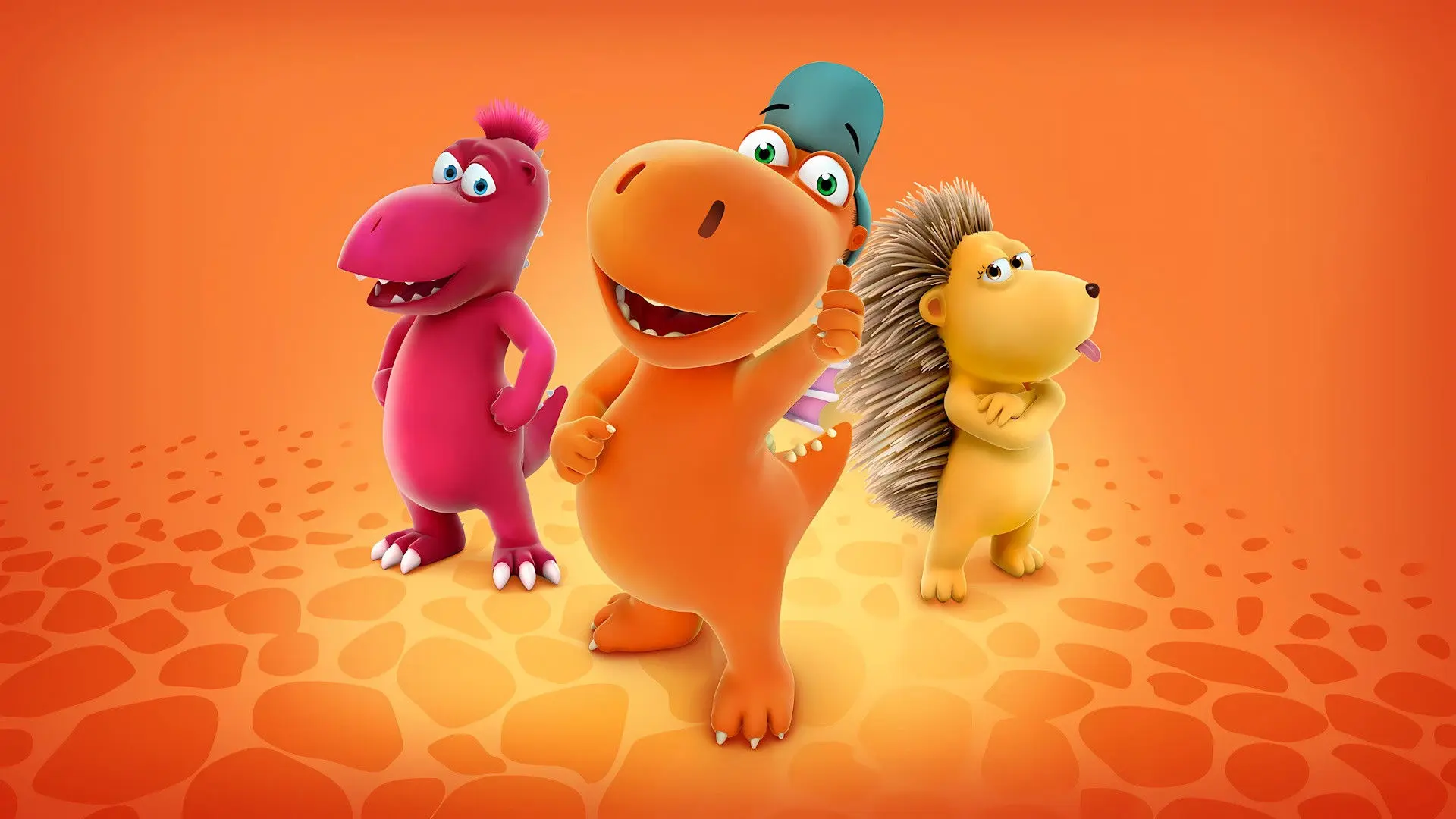 Coconut the Dragon backdrop