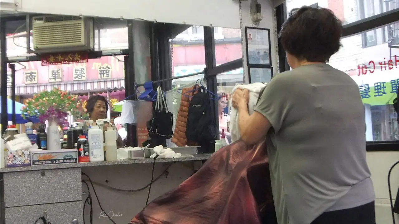 Barber backdrop