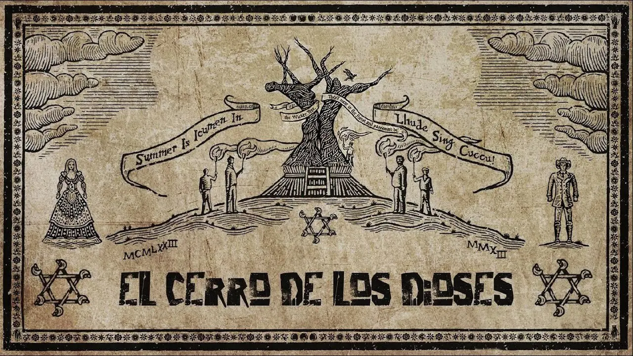El cerro de los dioses backdrop