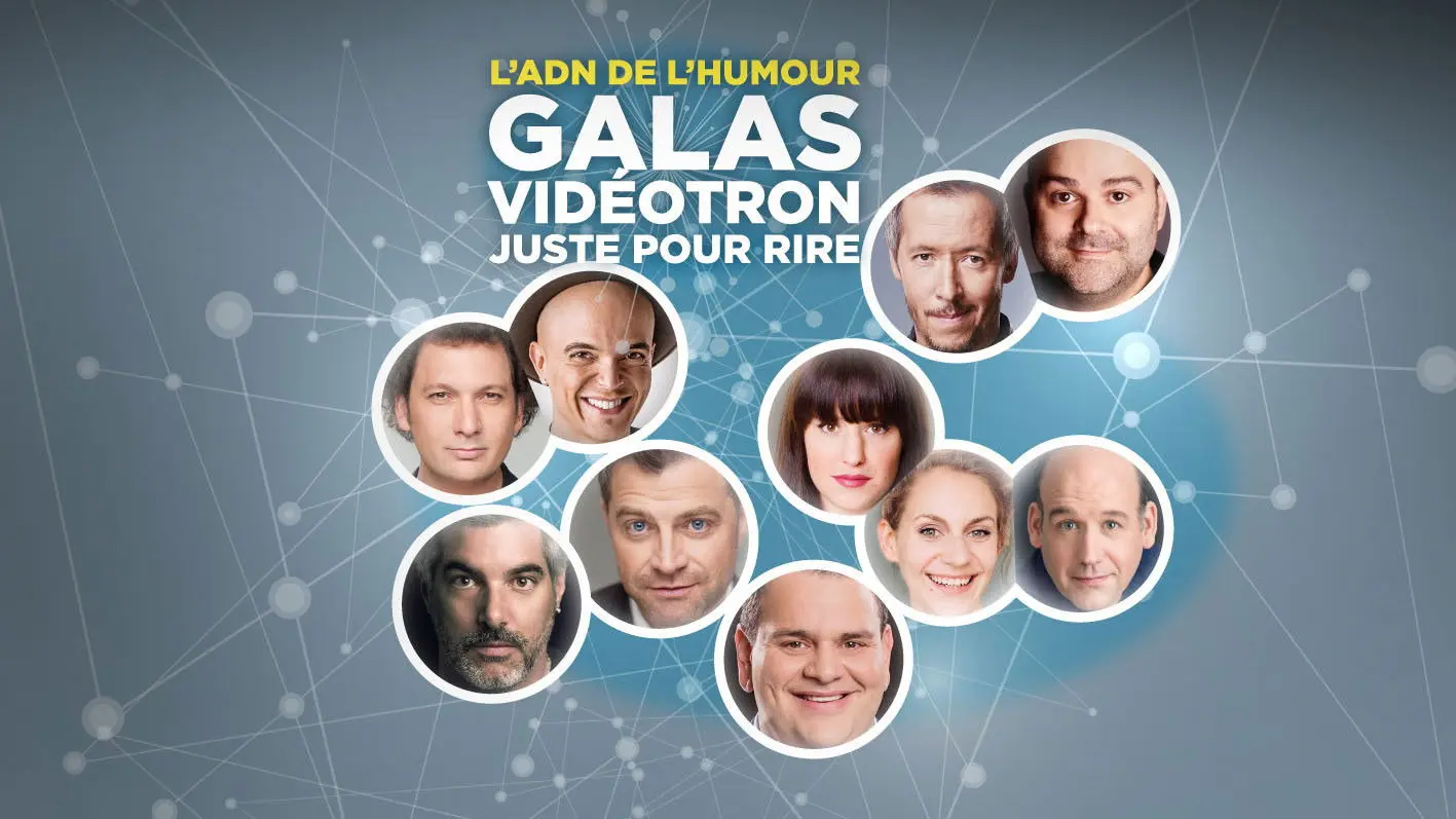 Juste Pour Rire 2017 - Gala Juste Personnages backdrop