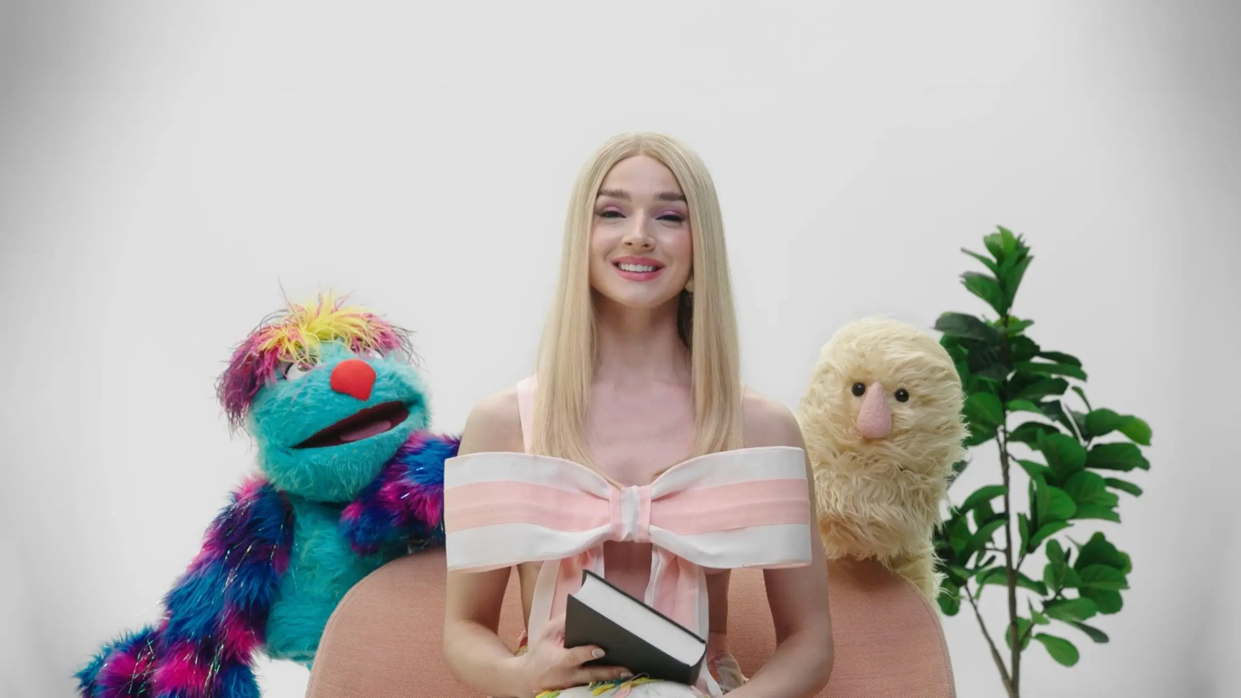 Improbably Poppy backdrop