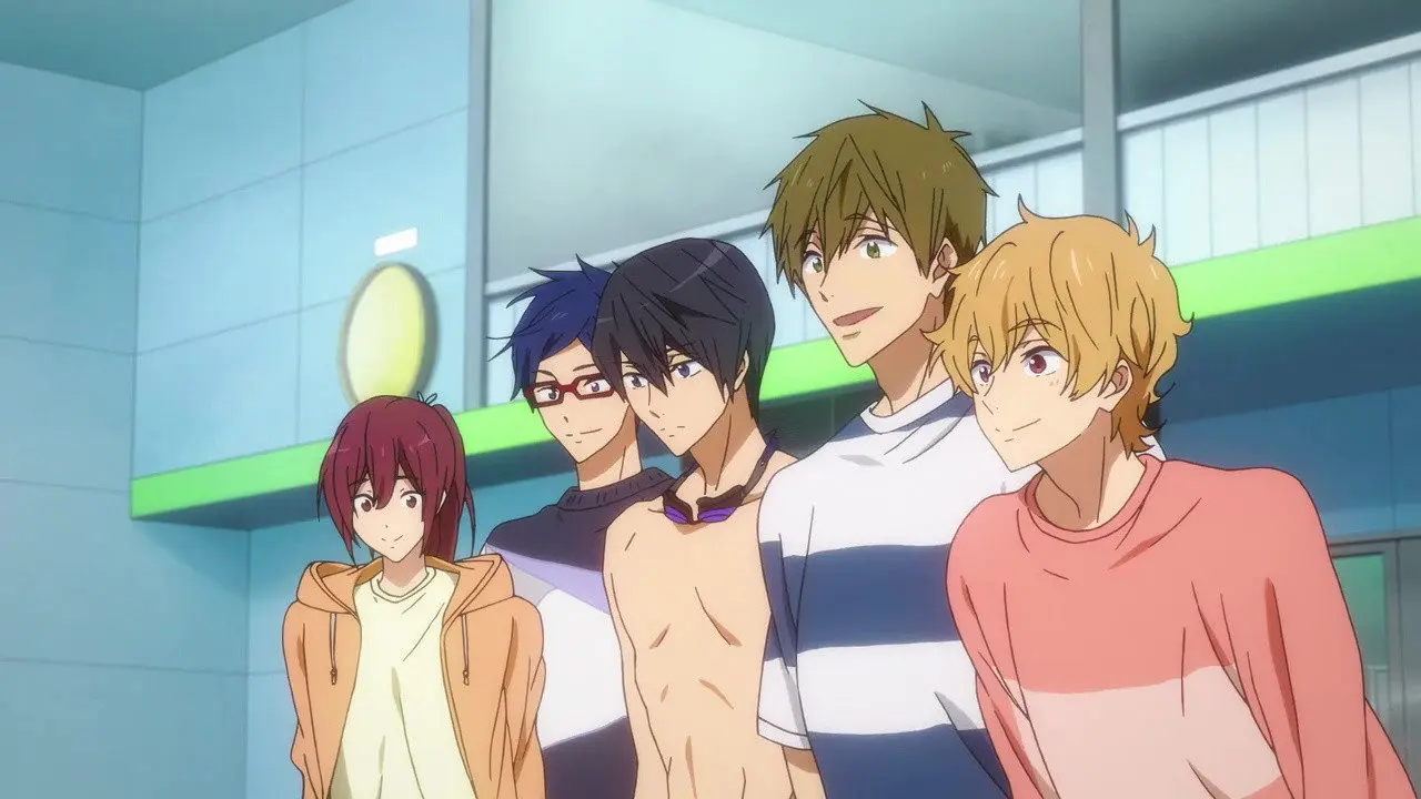 Free!: Take Your Marks backdrop