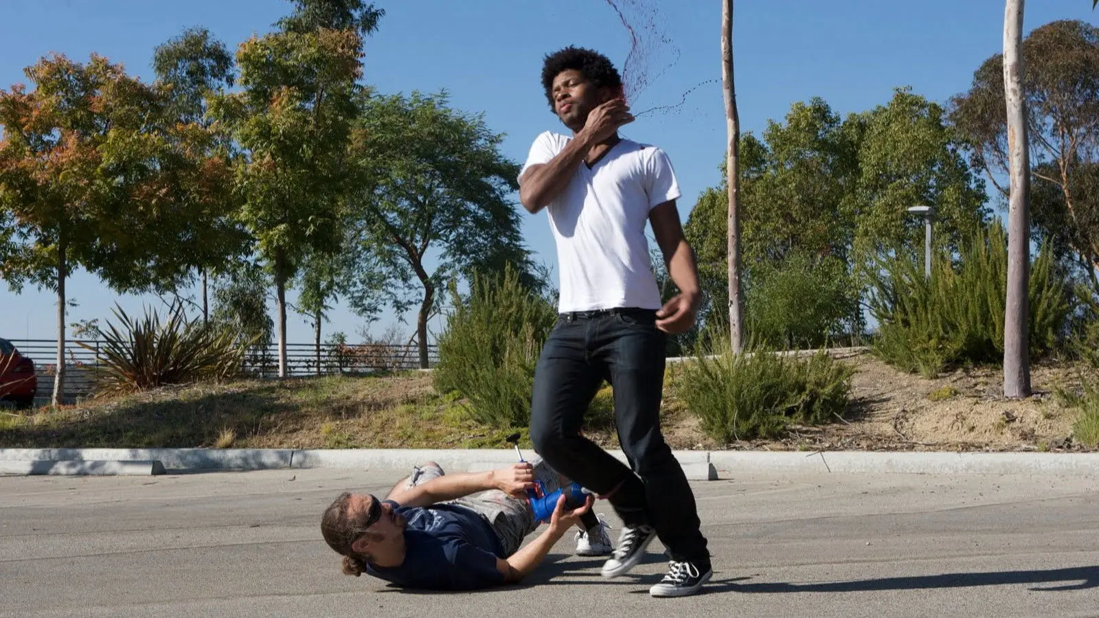 Cain Rose Up backdrop