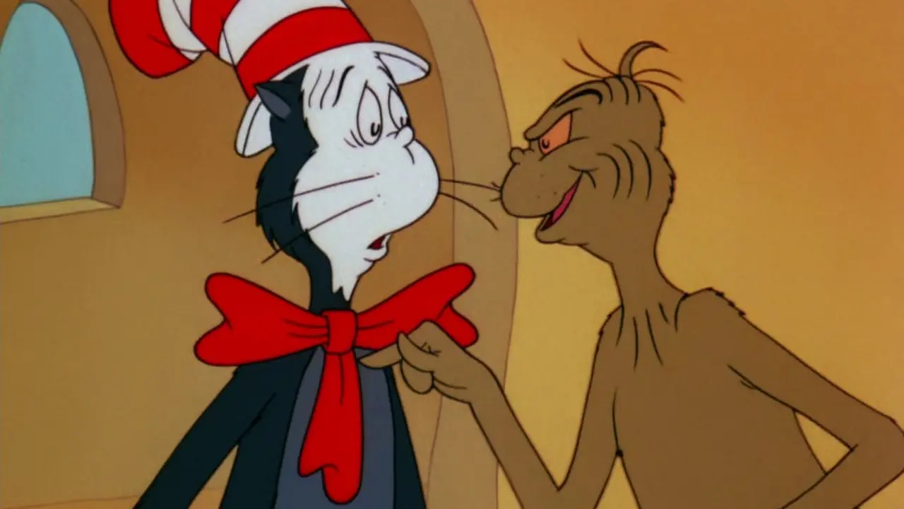 The Grinch Grinches the Cat in the Hat backdrop