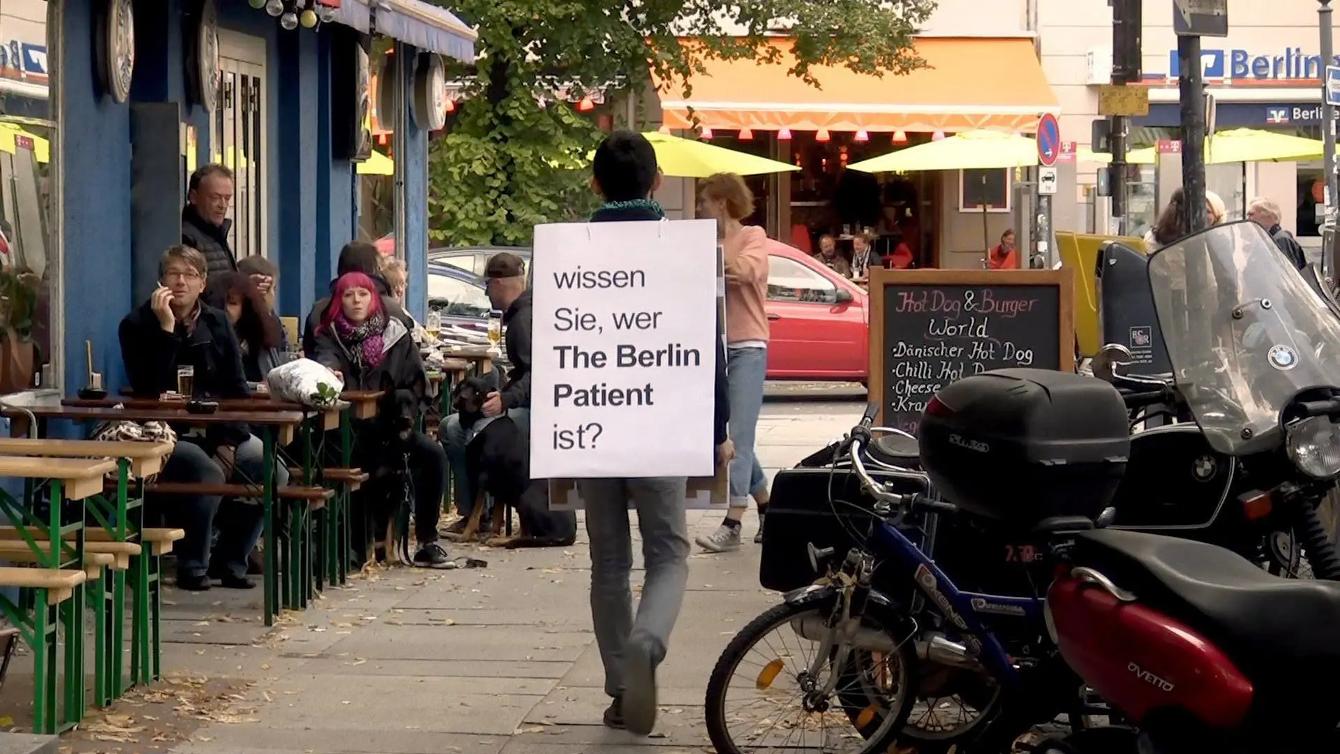 I Hugged the Berlin Patient backdrop