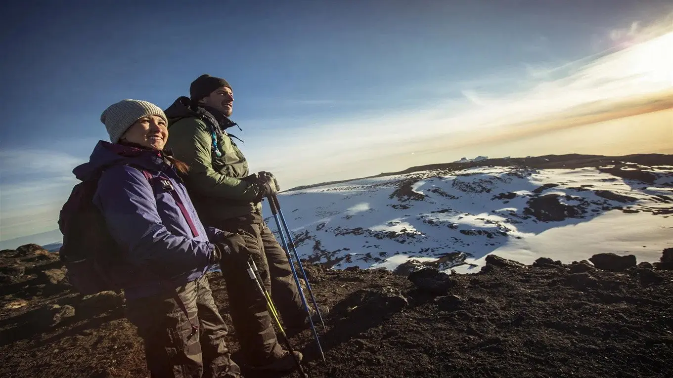 Vertical Diaries: Kilimanjaro backdrop