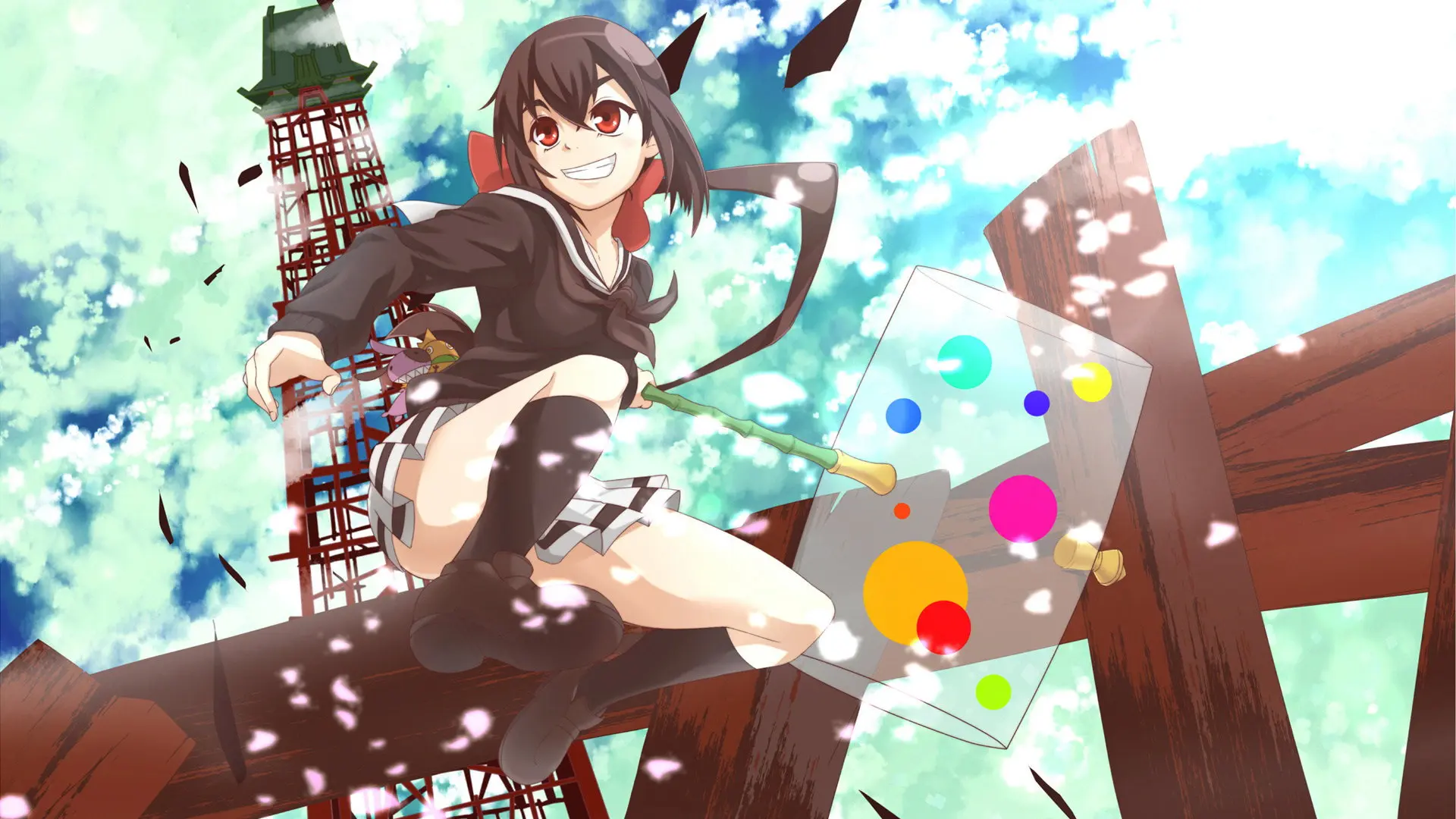 Kyousougiga backdrop