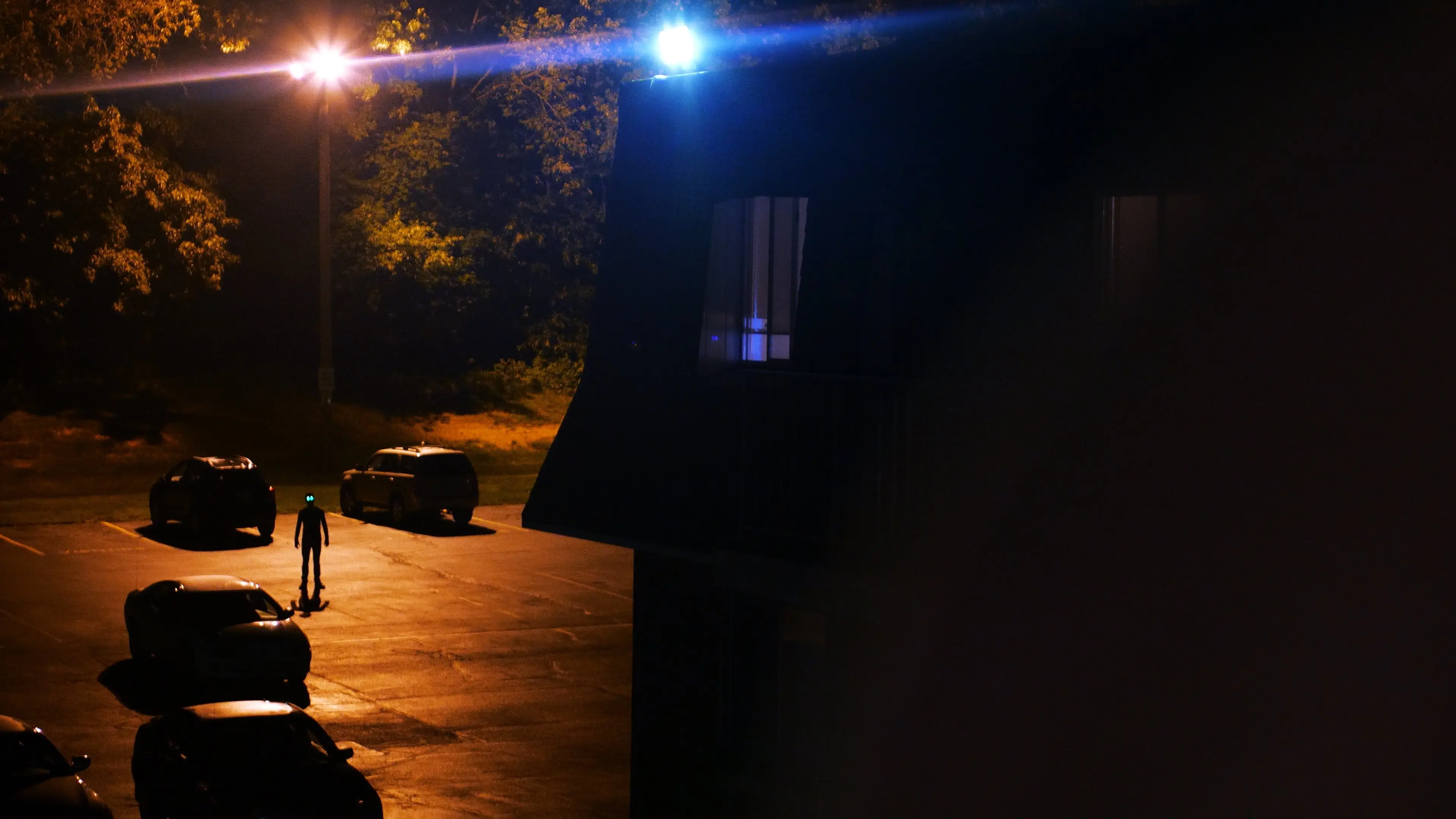 The Things With The Glowing Green Eyes backdrop