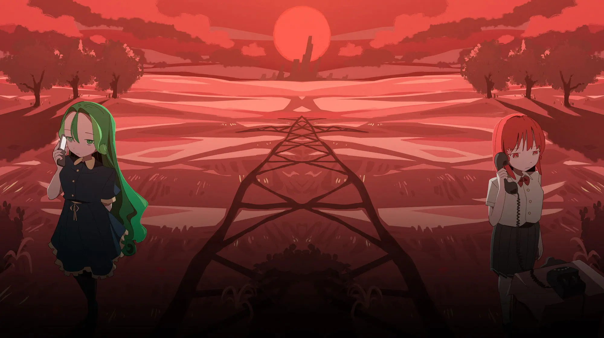 Playing Sister backdrop